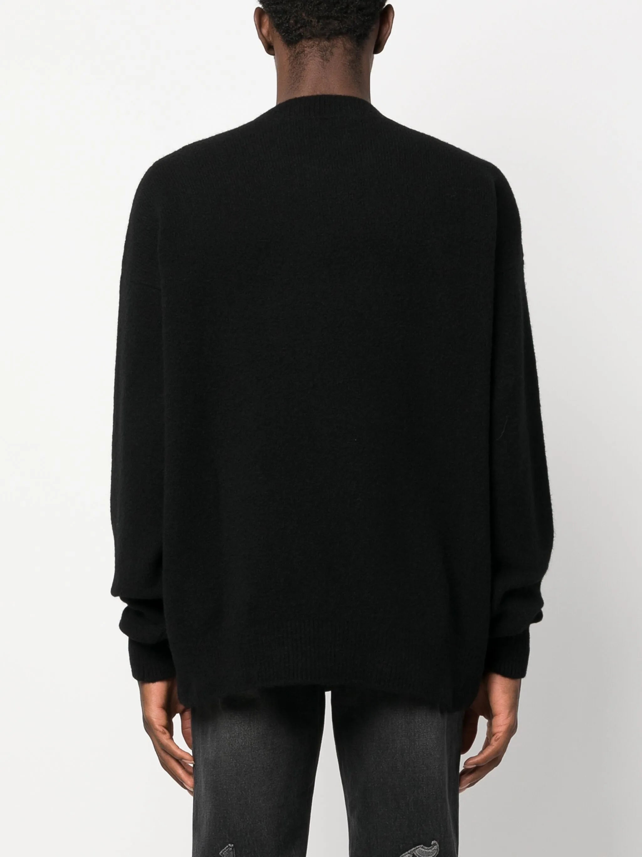 logo-embroidered jumper
