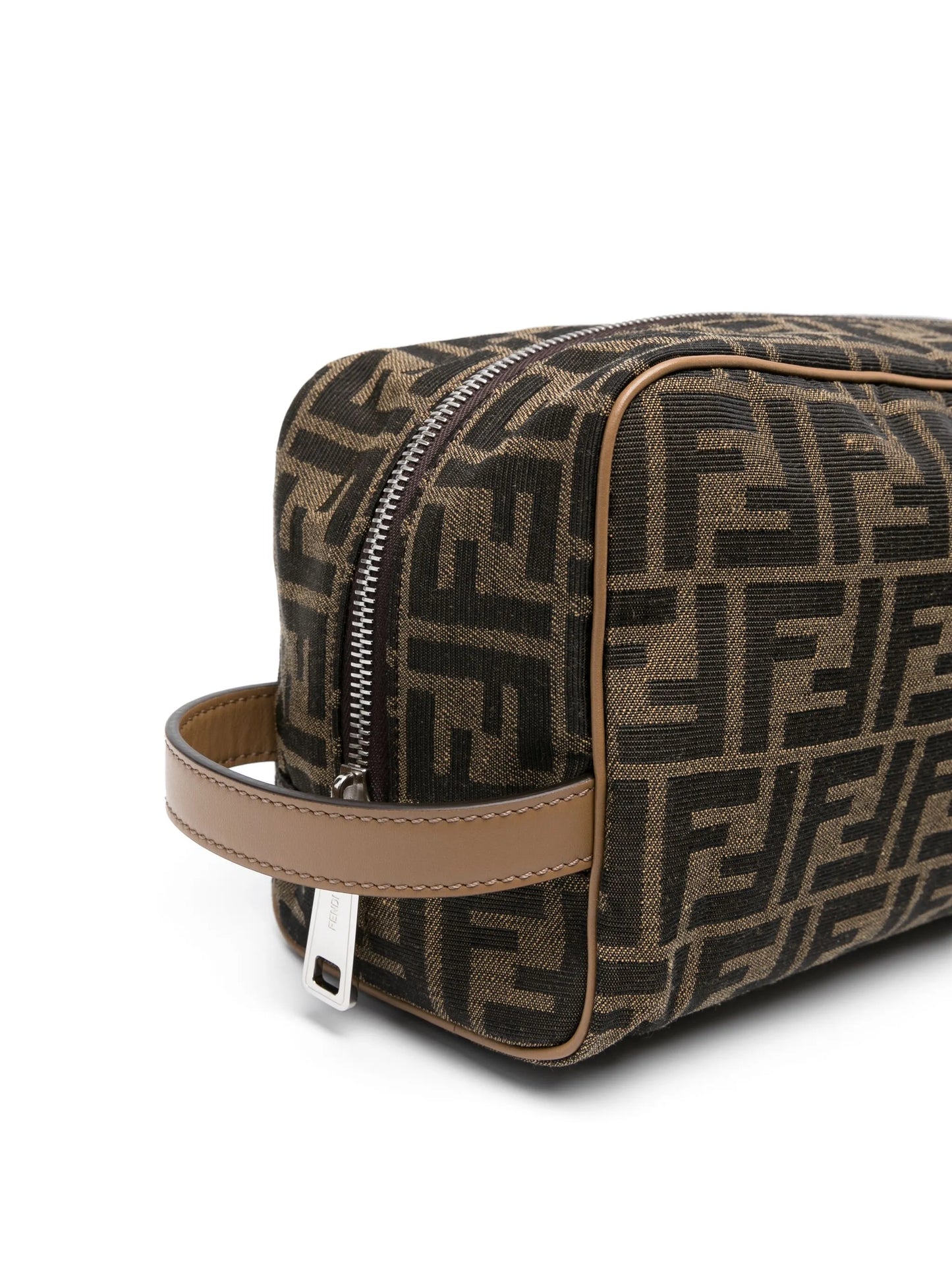 FF jacquard wash bag