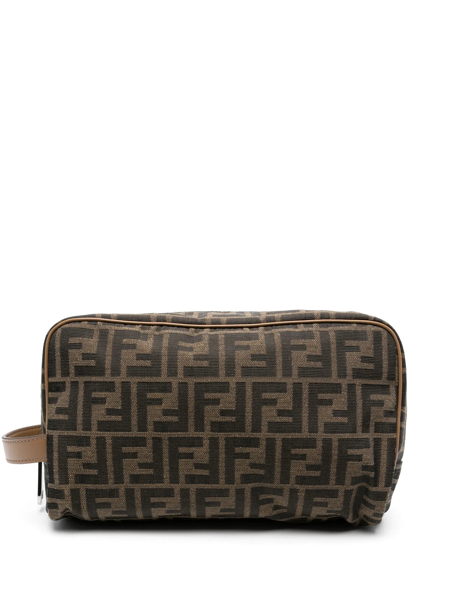 FF jacquard wash bag