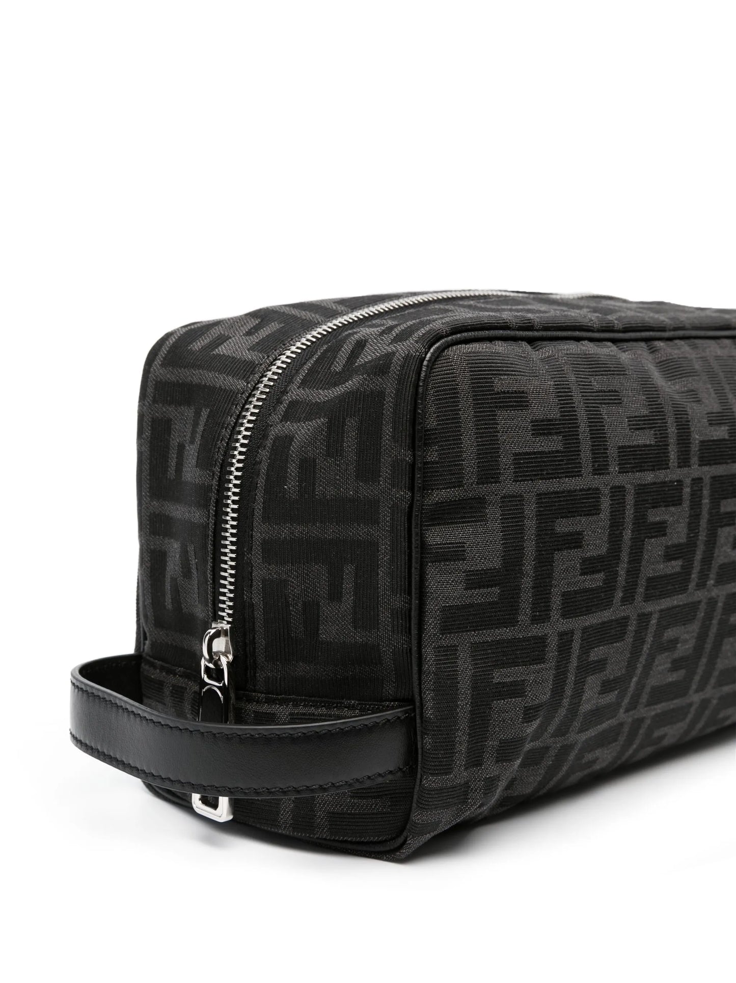 FF-motif zipped wash bag