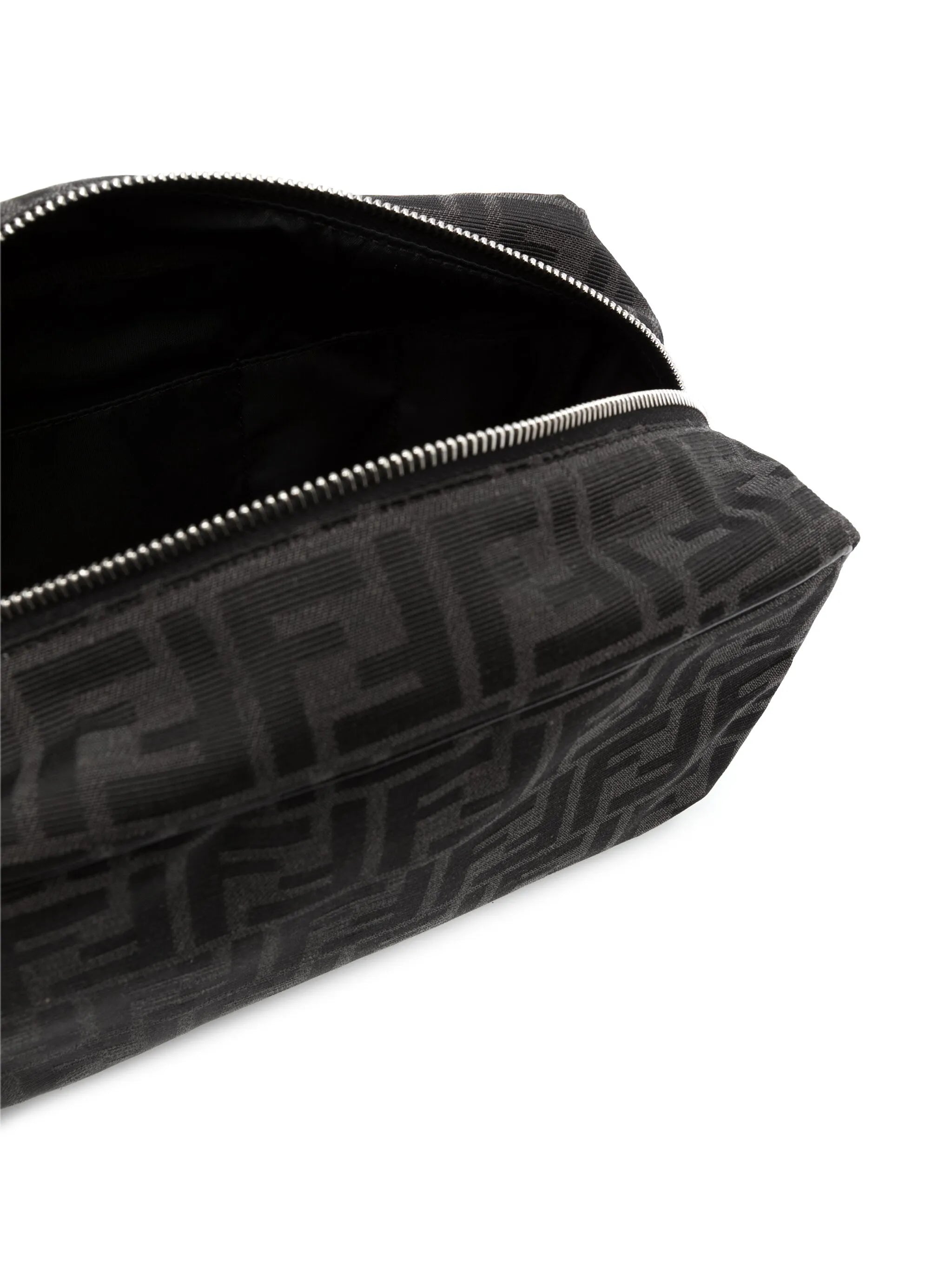 FF-motif zipped wash bag