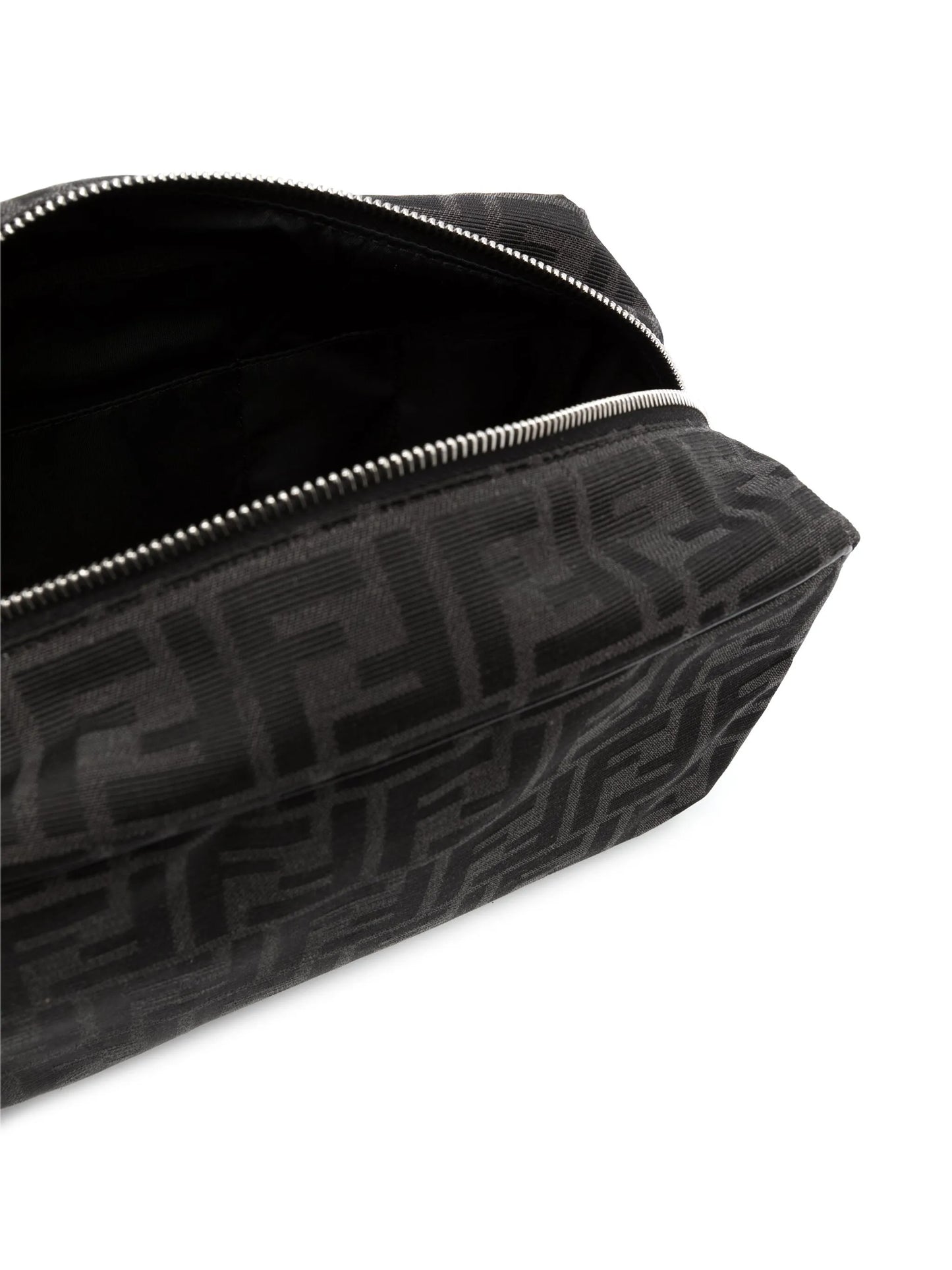 FF-motif zipped wash bag