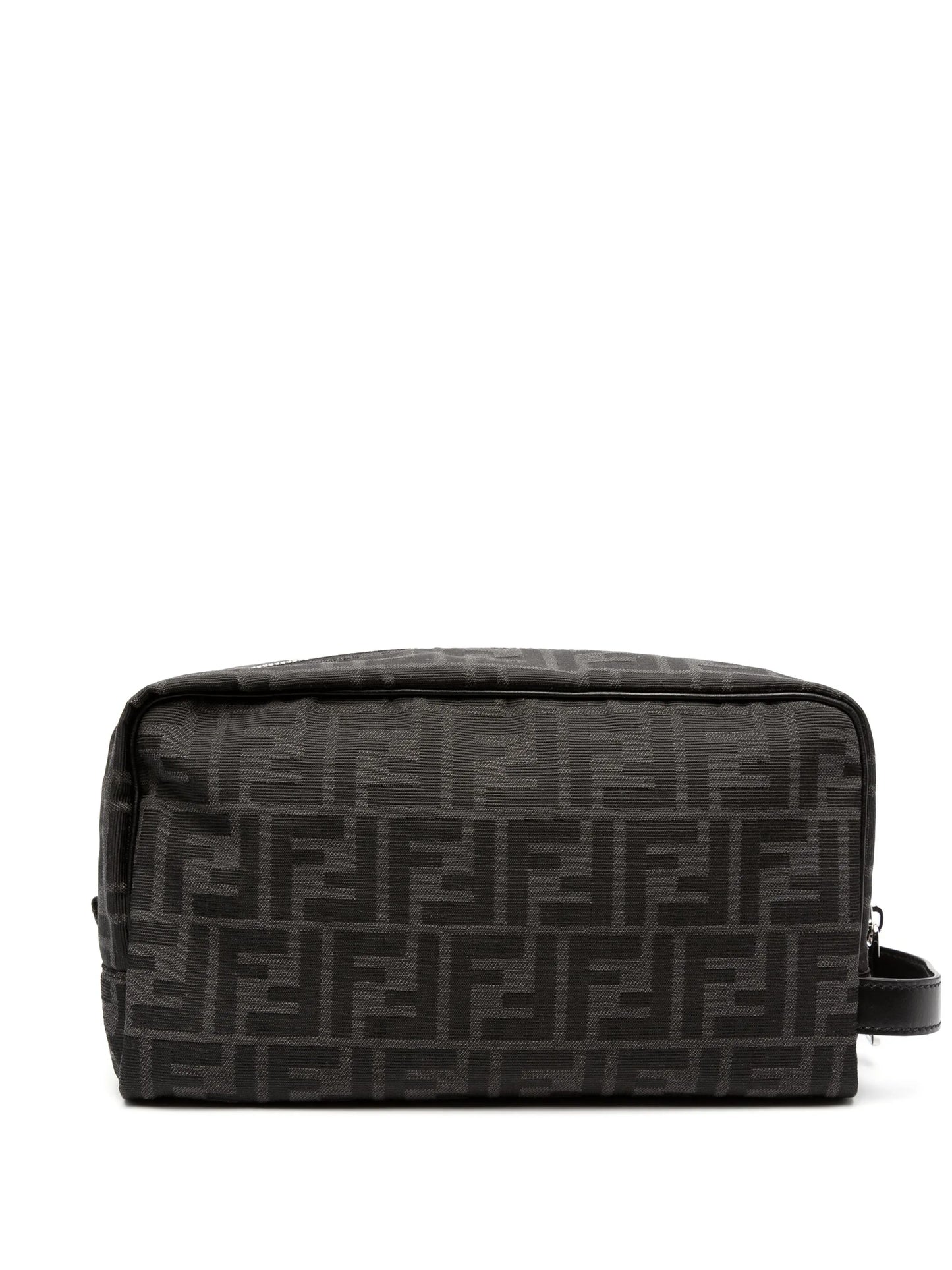 FF-motif zipped wash bag