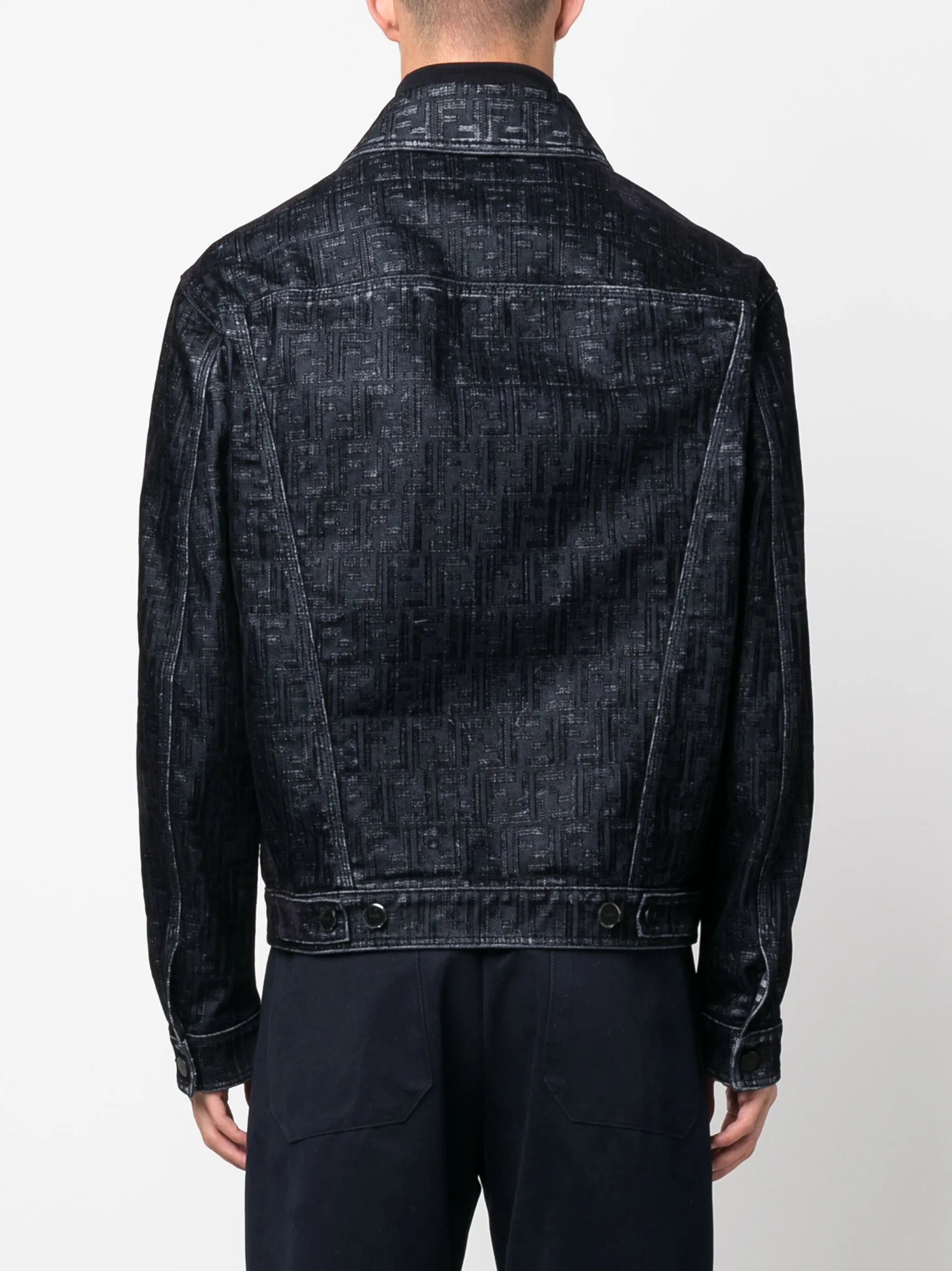 FF-monogram denim jacket