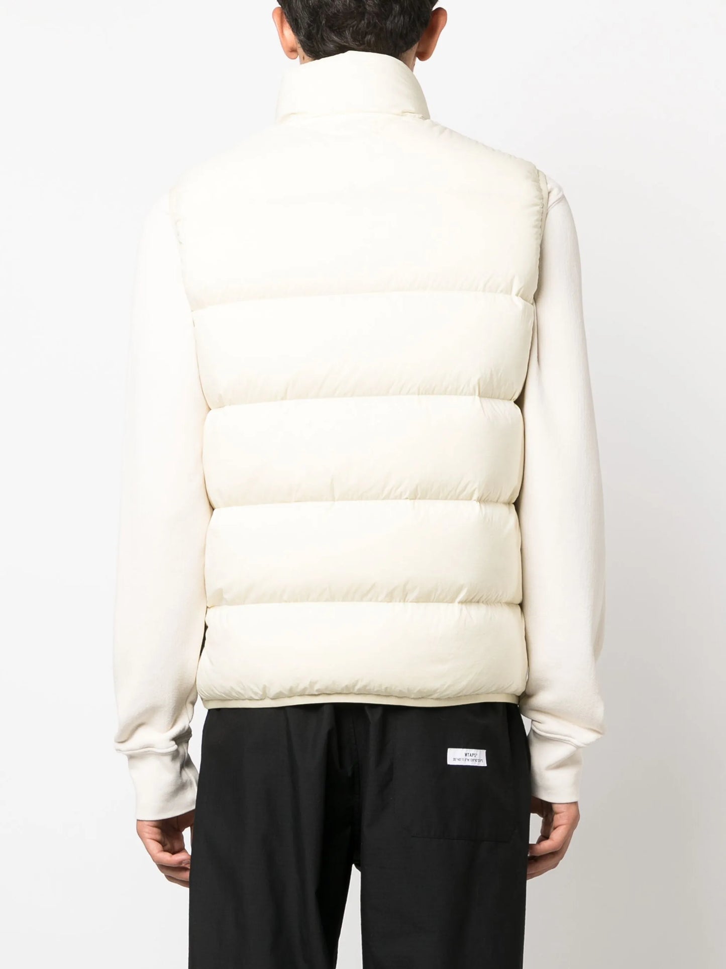 zip-up padded gilet