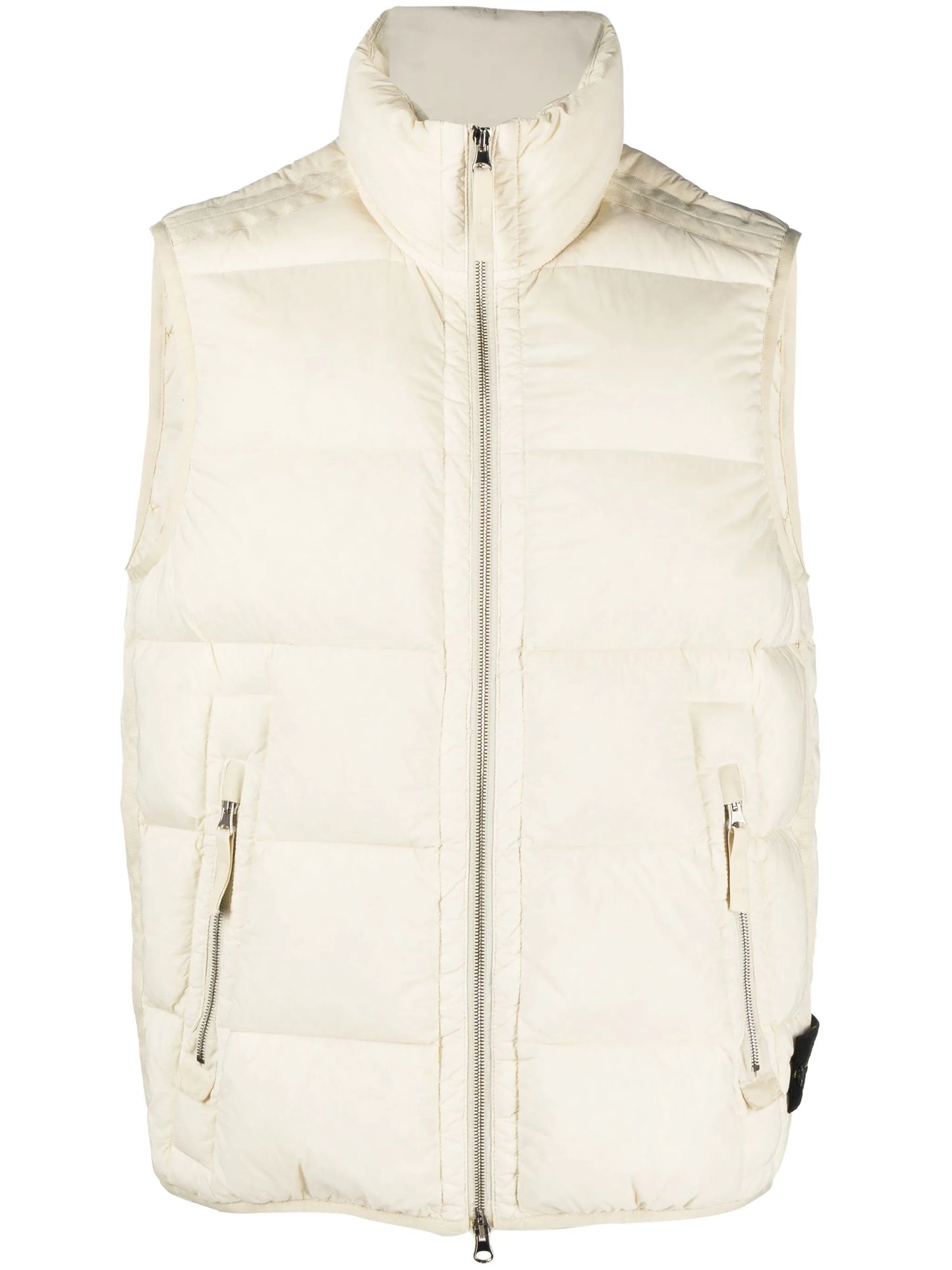 zip-up padded gilet