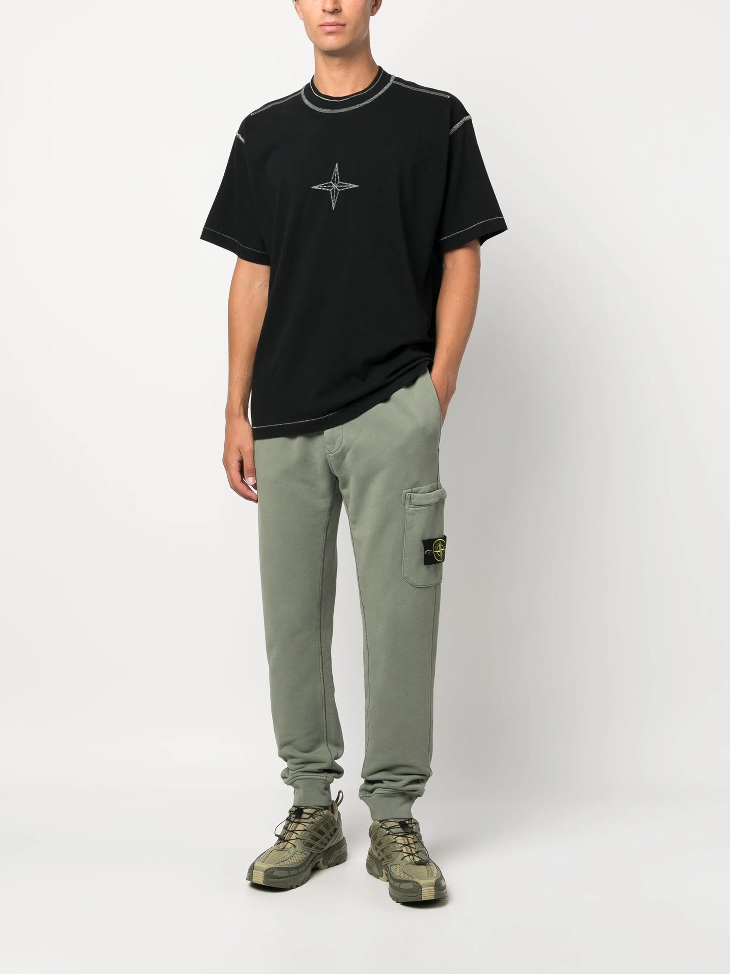 logo-print cotton T-shirt