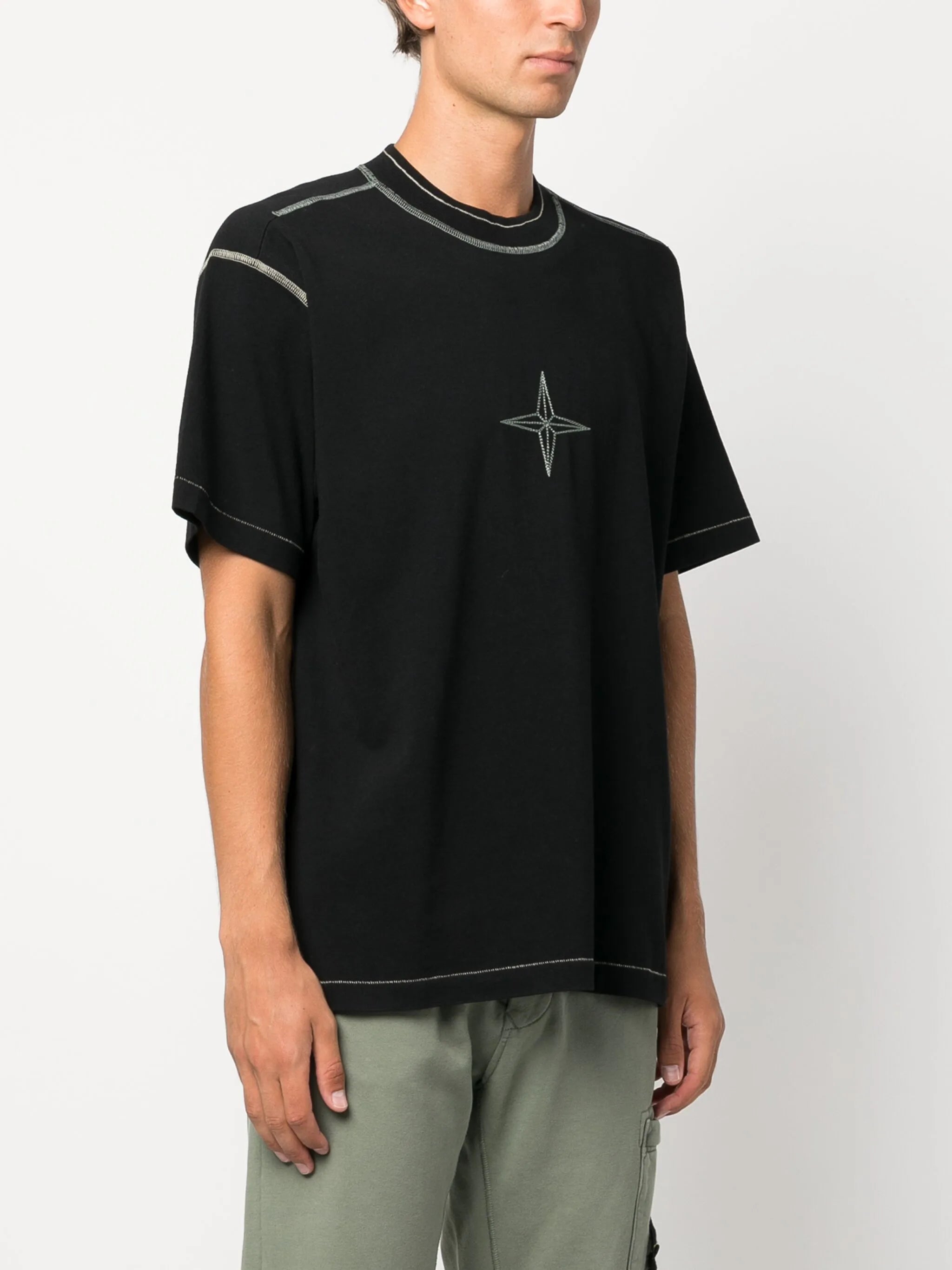 logo-print cotton T-shirt