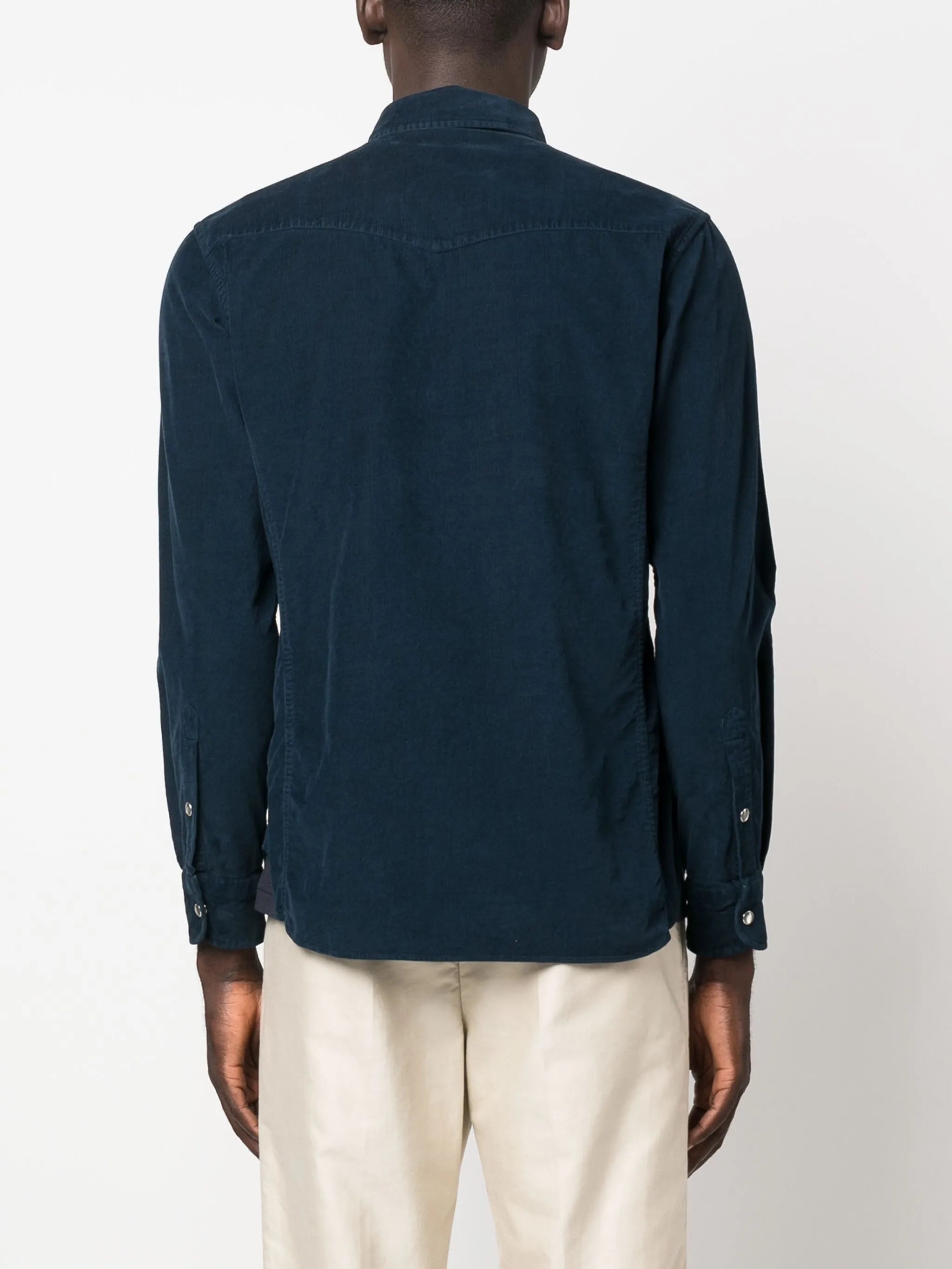 long-sleeve cotton shirt