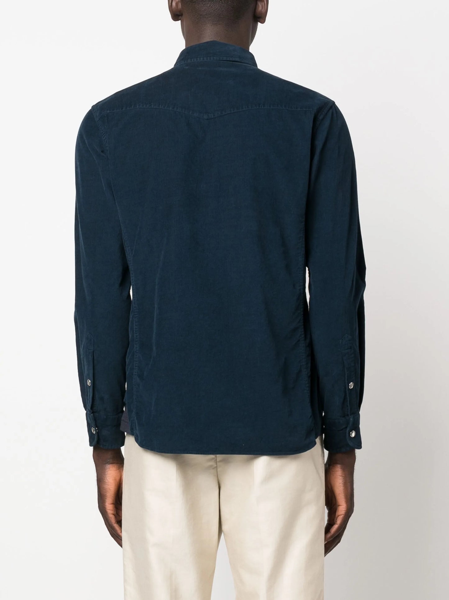 long-sleeve cotton shirt