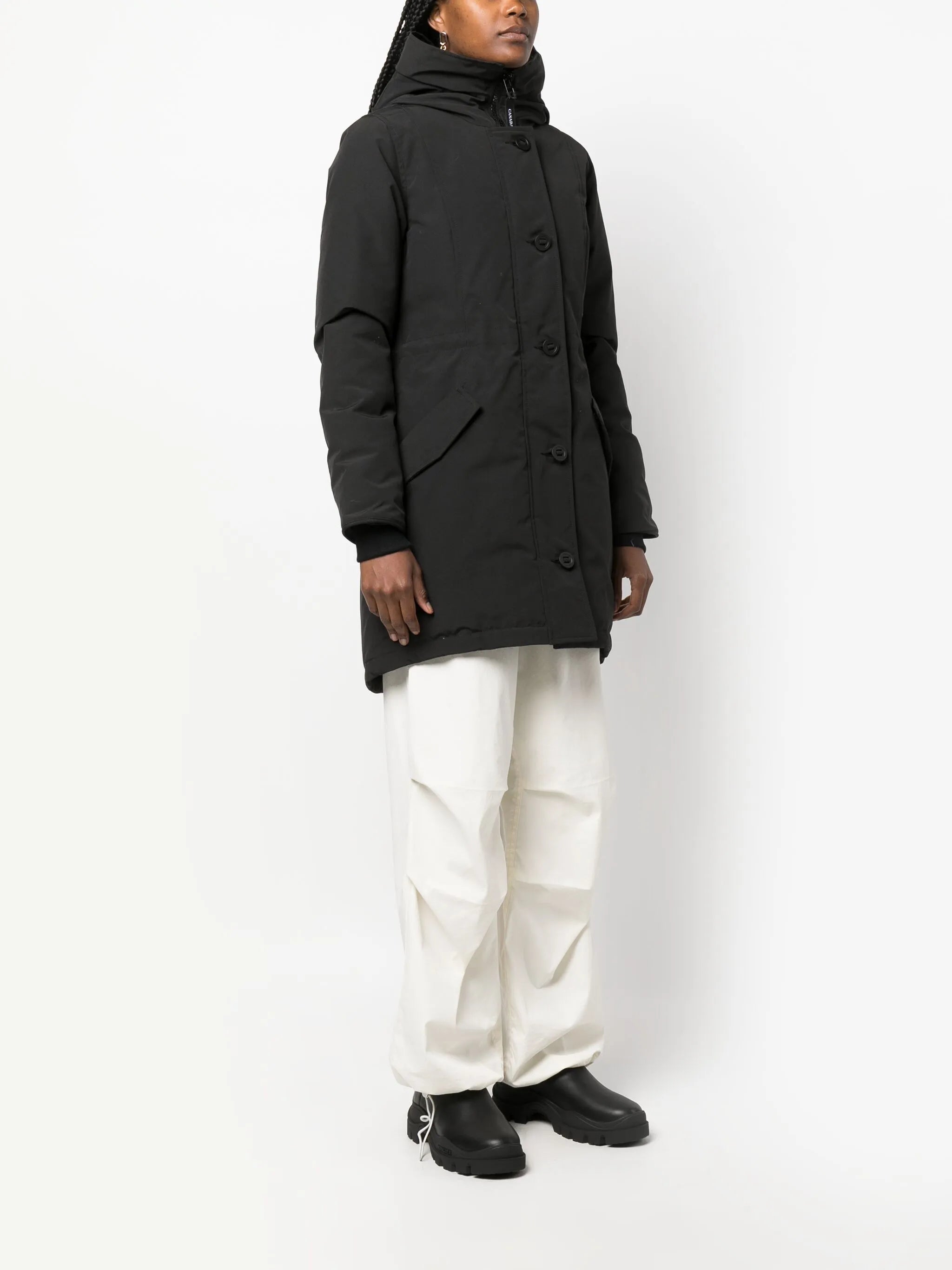 Rossclair padded hooded parka
