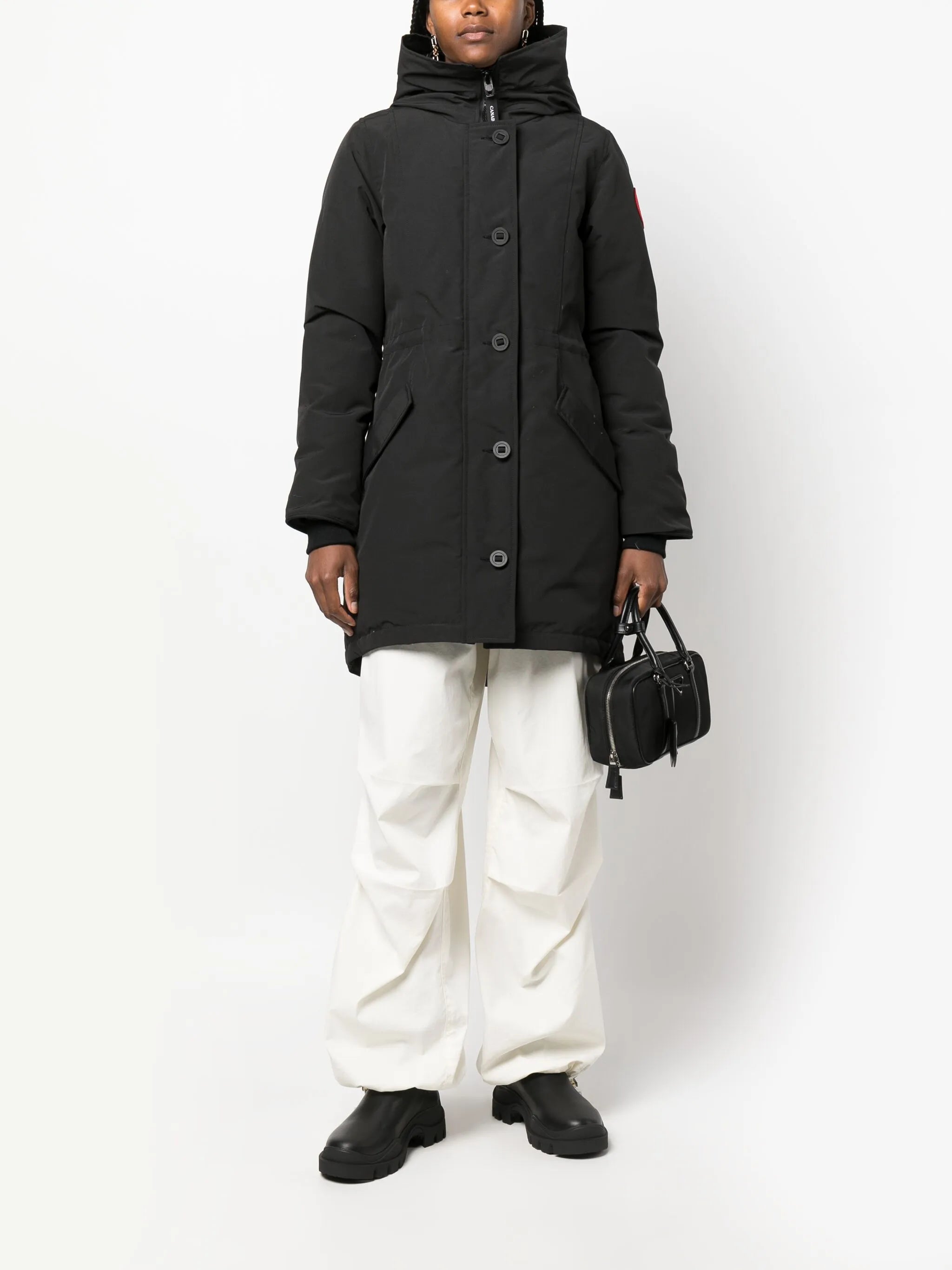Rossclair padded hooded parka
