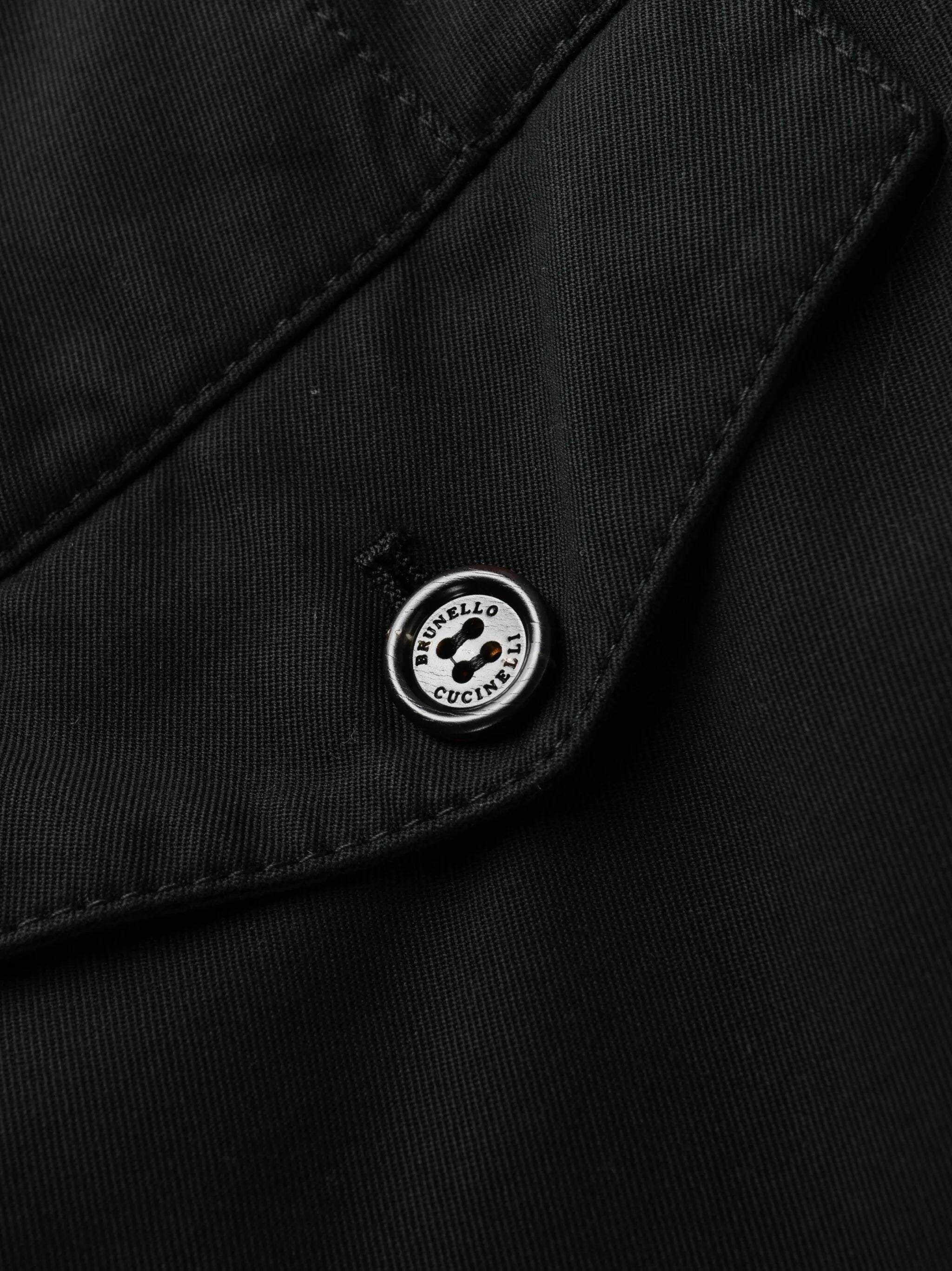 pleat-detail cotton chino trousers