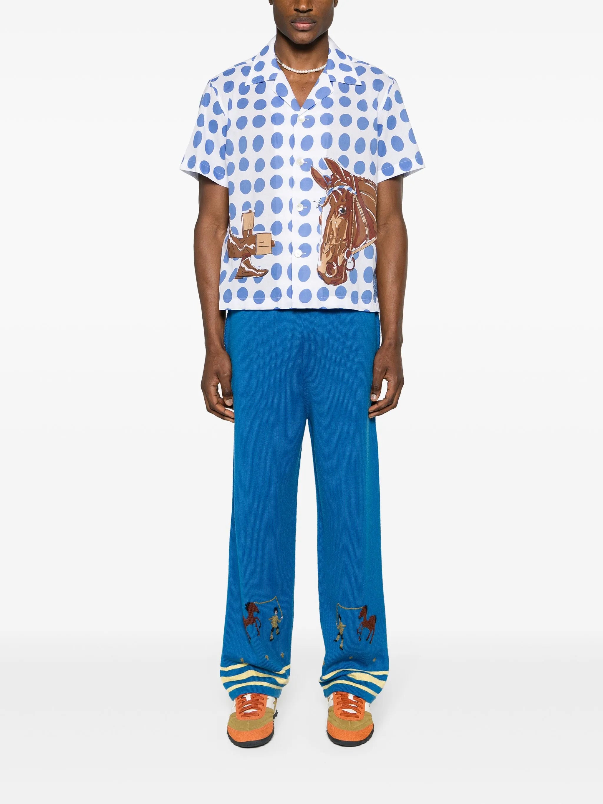 Jockey Dot cotton shirt