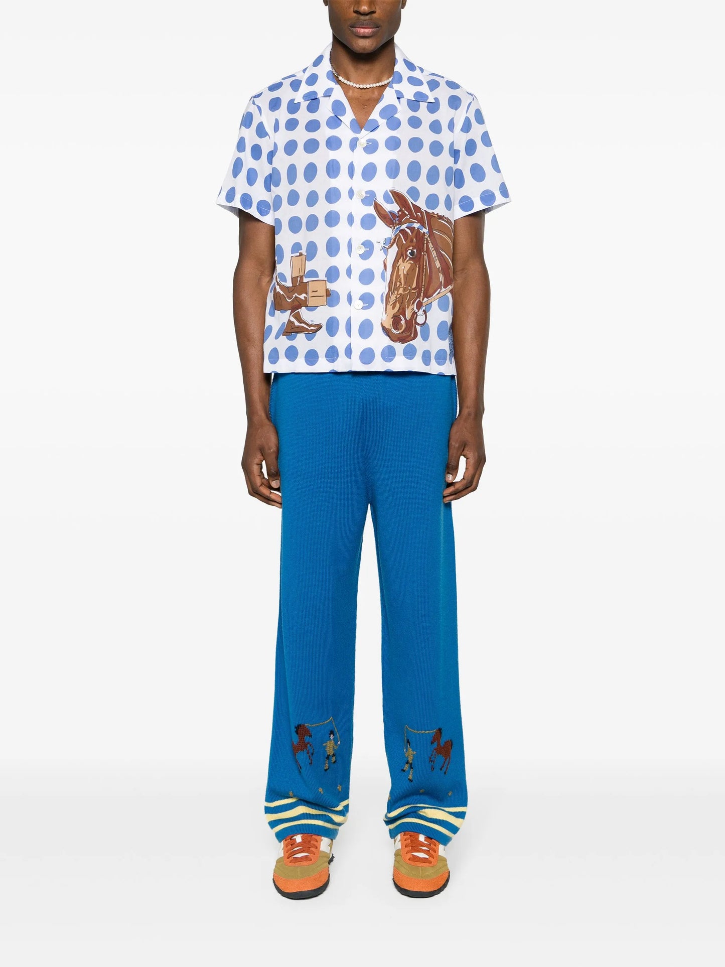 Jockey Dot cotton shirt