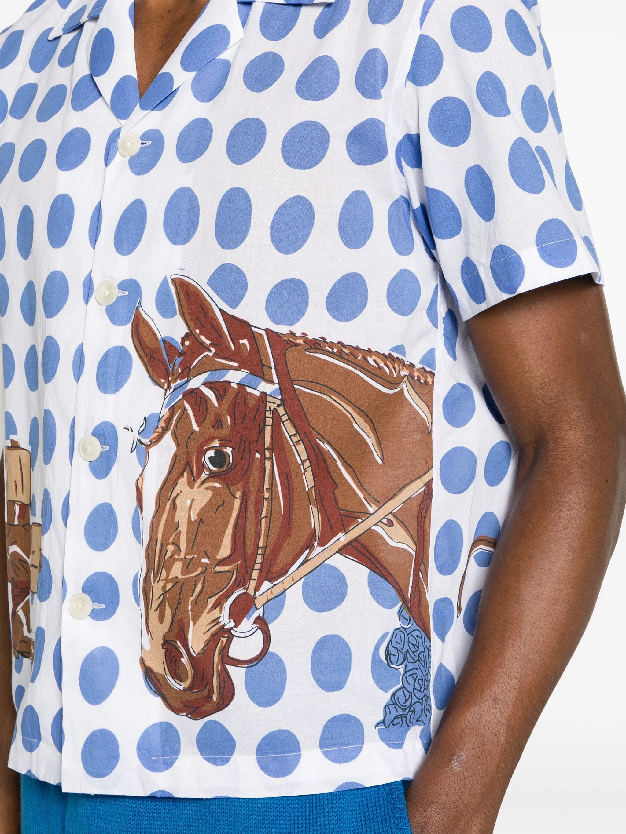 Jockey Dot cotton shirt
