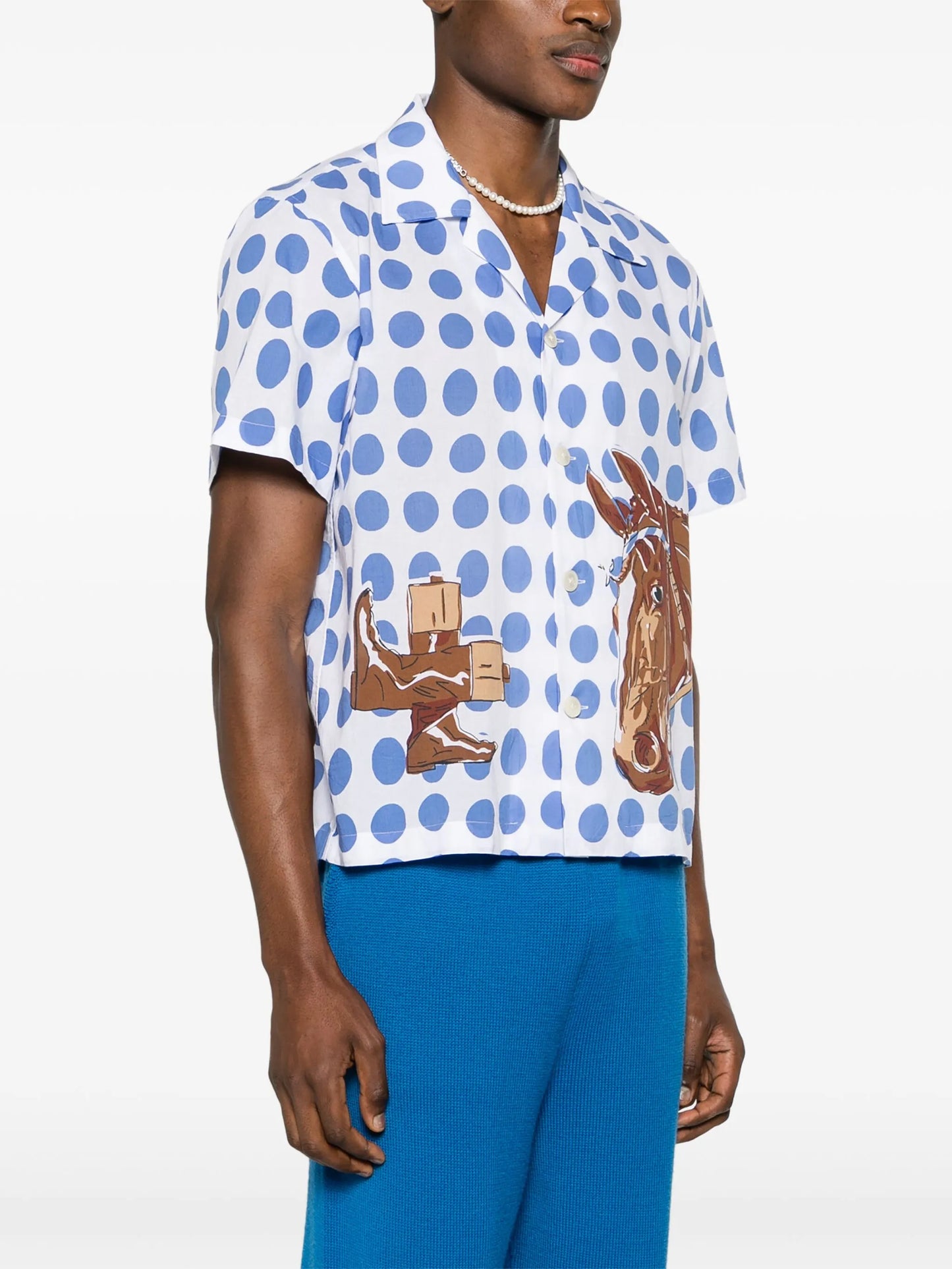 Jockey Dot cotton shirt