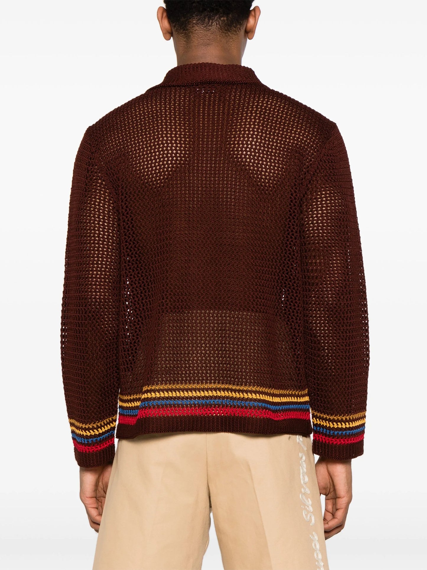 Bayberry open-knit shirt