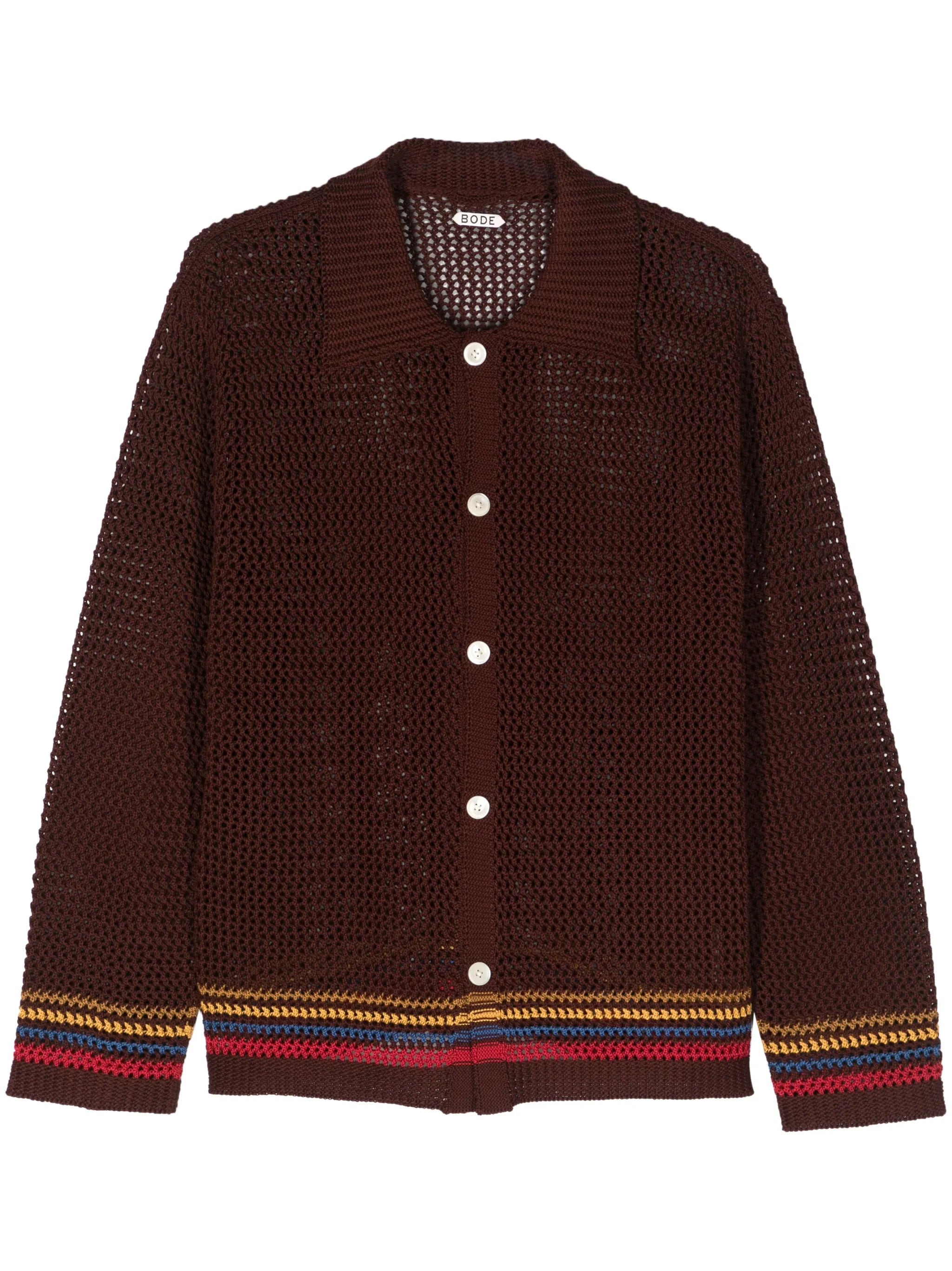 Bayberry open-knit shirt