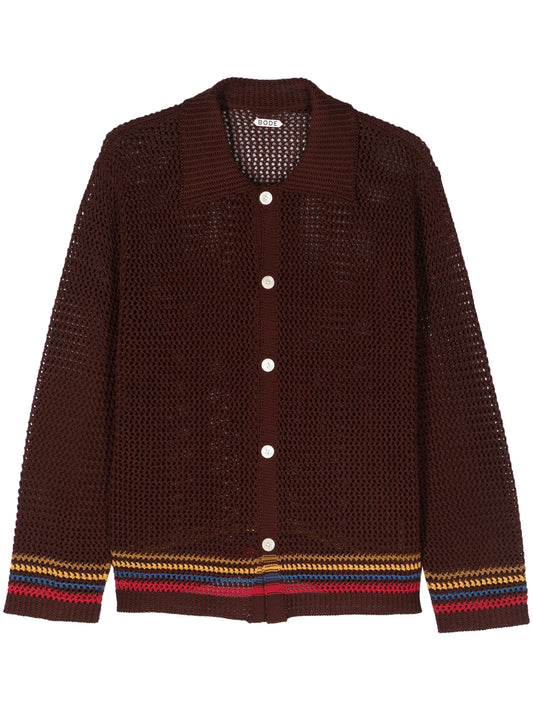 Bayberry open-knit shirt