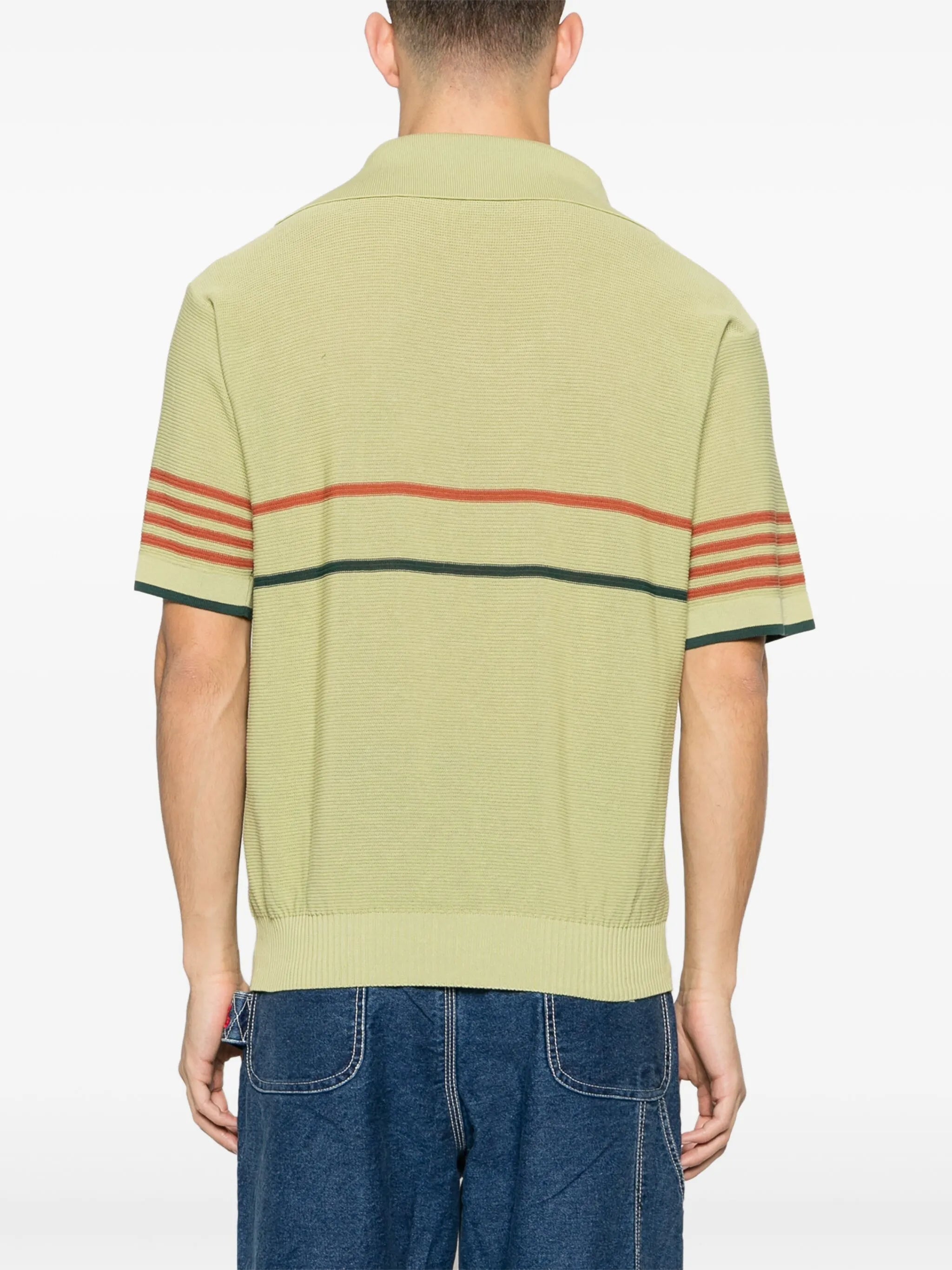 Palmer knitted polo shirt