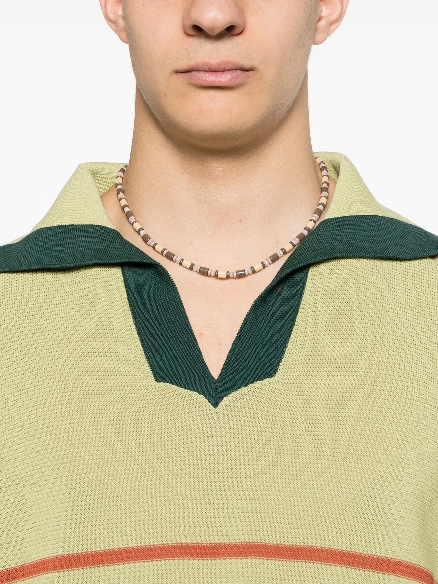 Palmer knitted polo shirt
