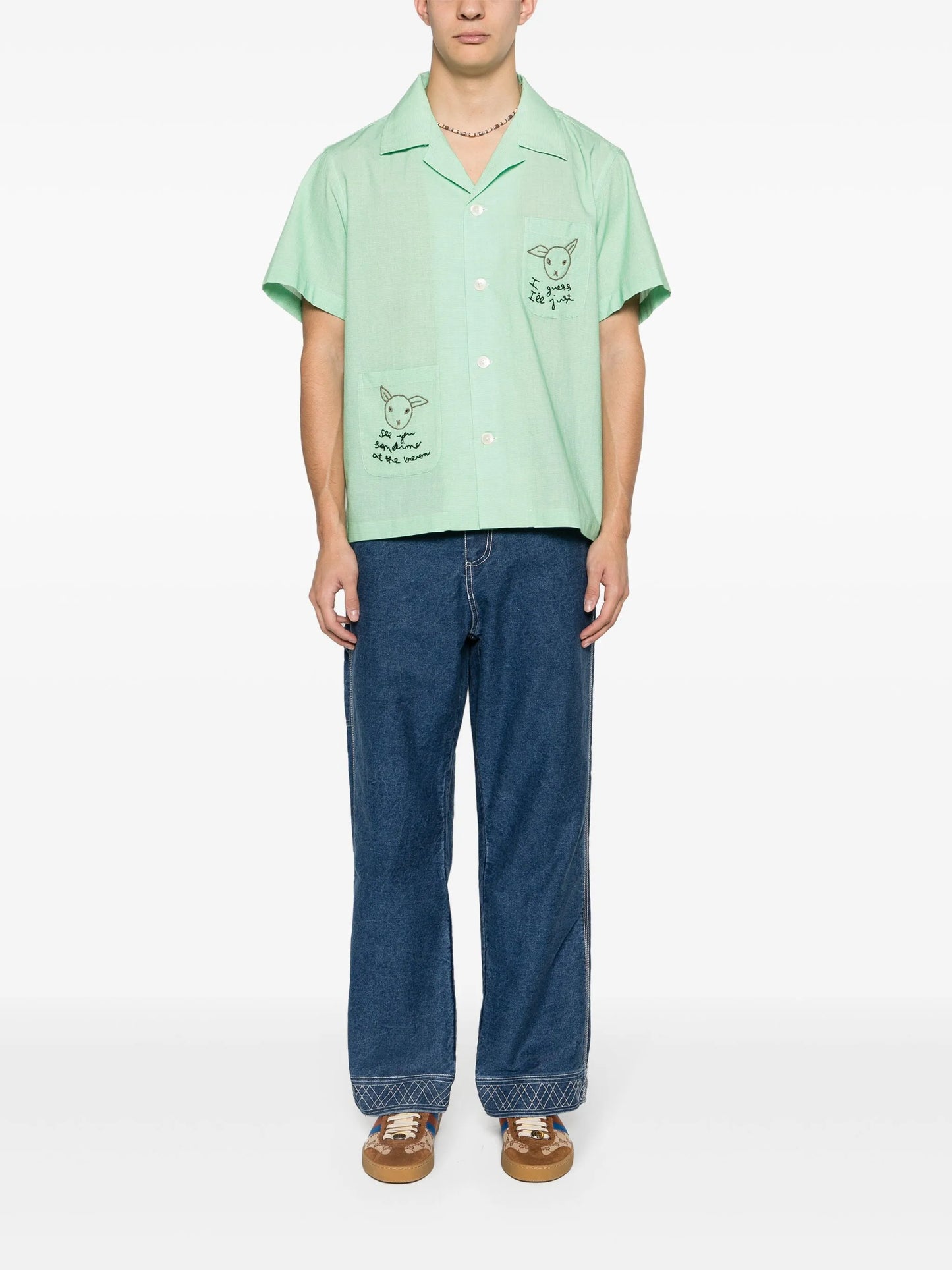 Knolly Brook mid-rise straight-leg jeans