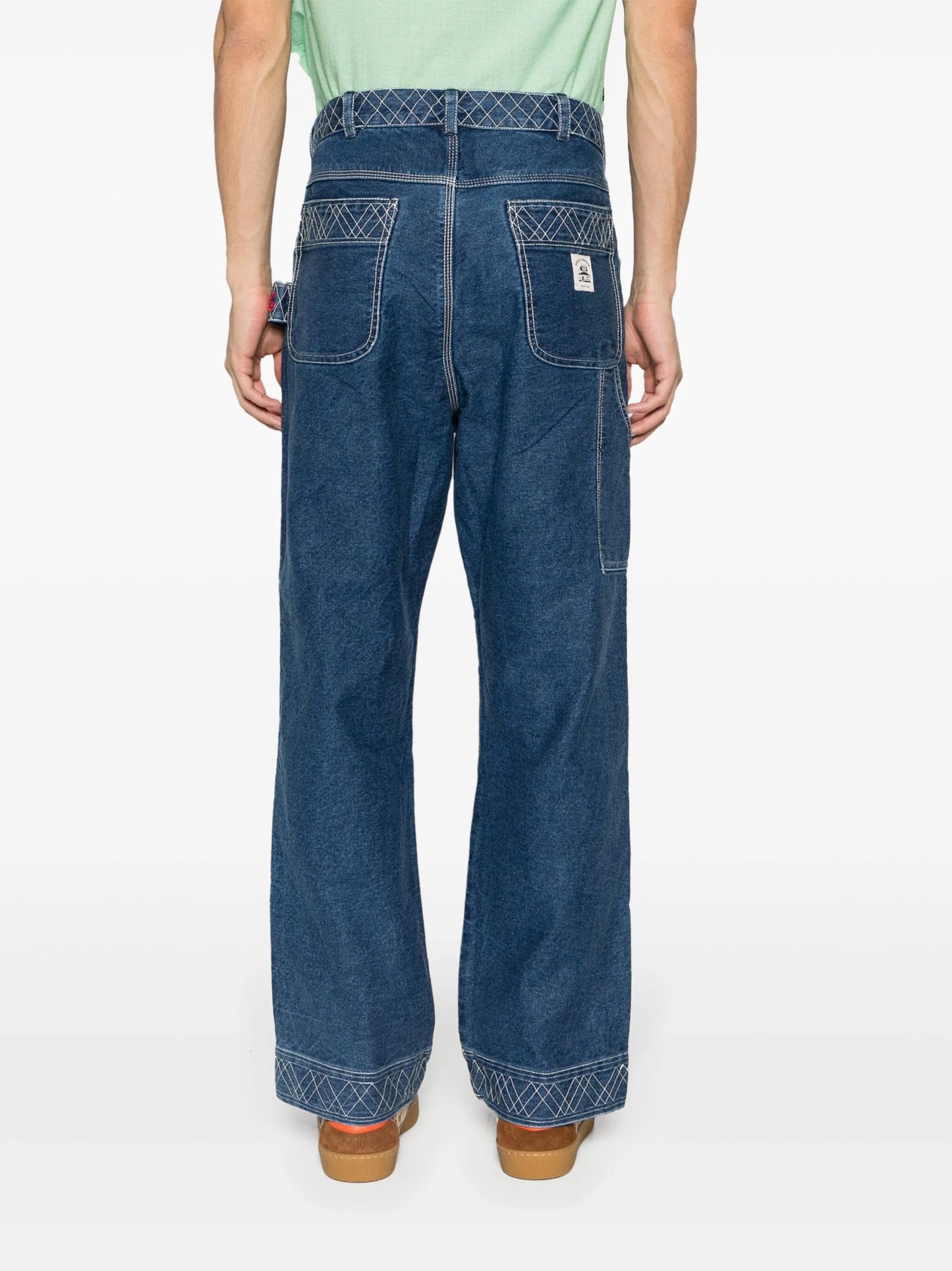 Knolly Brook mid-rise straight-leg jeans