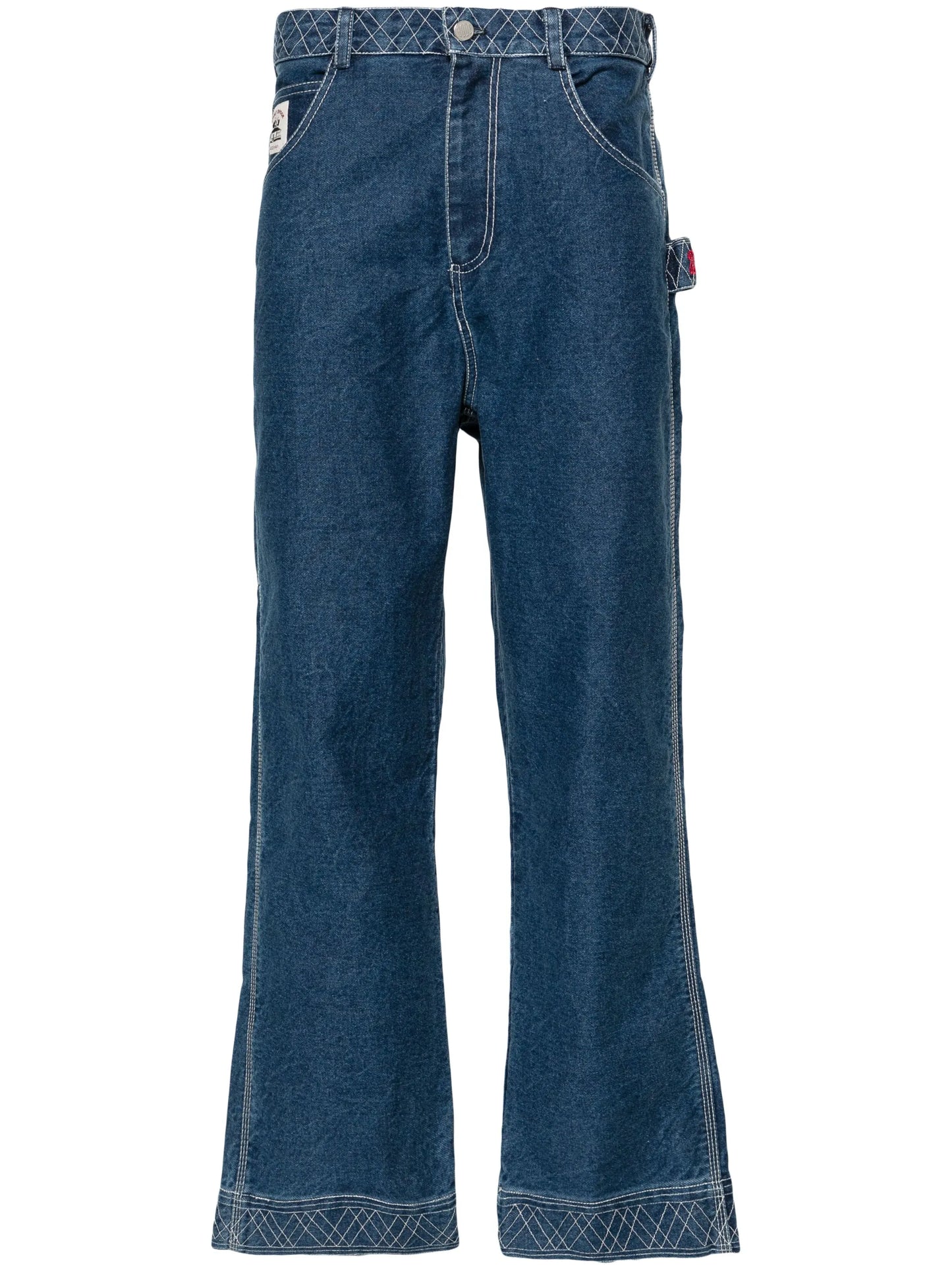 Knolly Brook mid-rise straight-leg jeans
