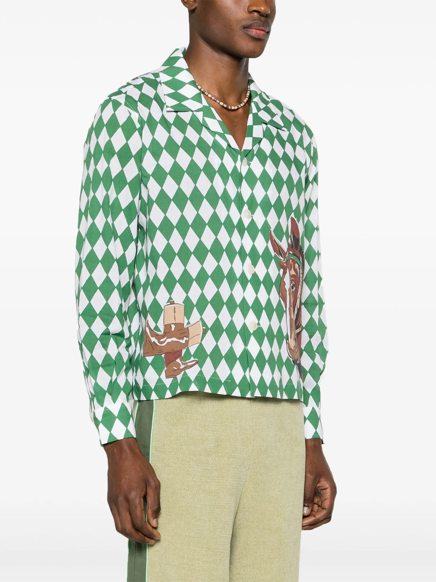 Jockey Diamond cotton shirt
