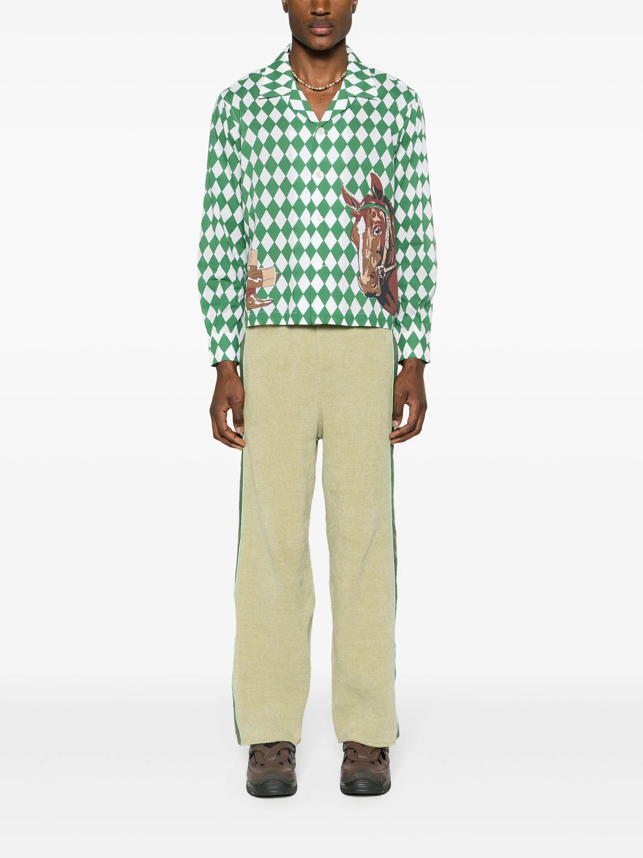 Jockey Diamond cotton shirt