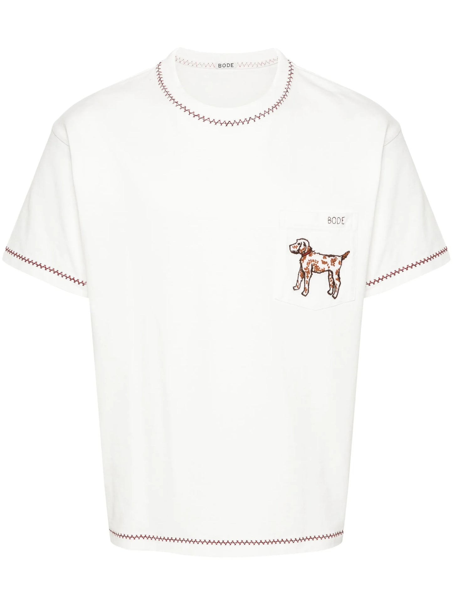 Griffon Pocket cotton T-shirt