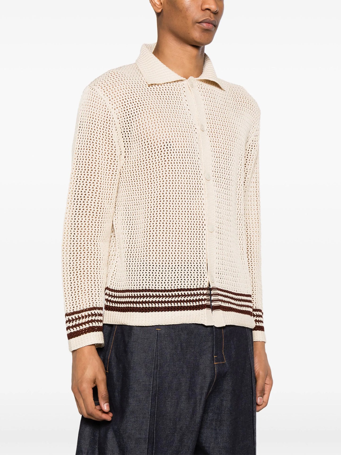 Bayberry overshirt cardigan