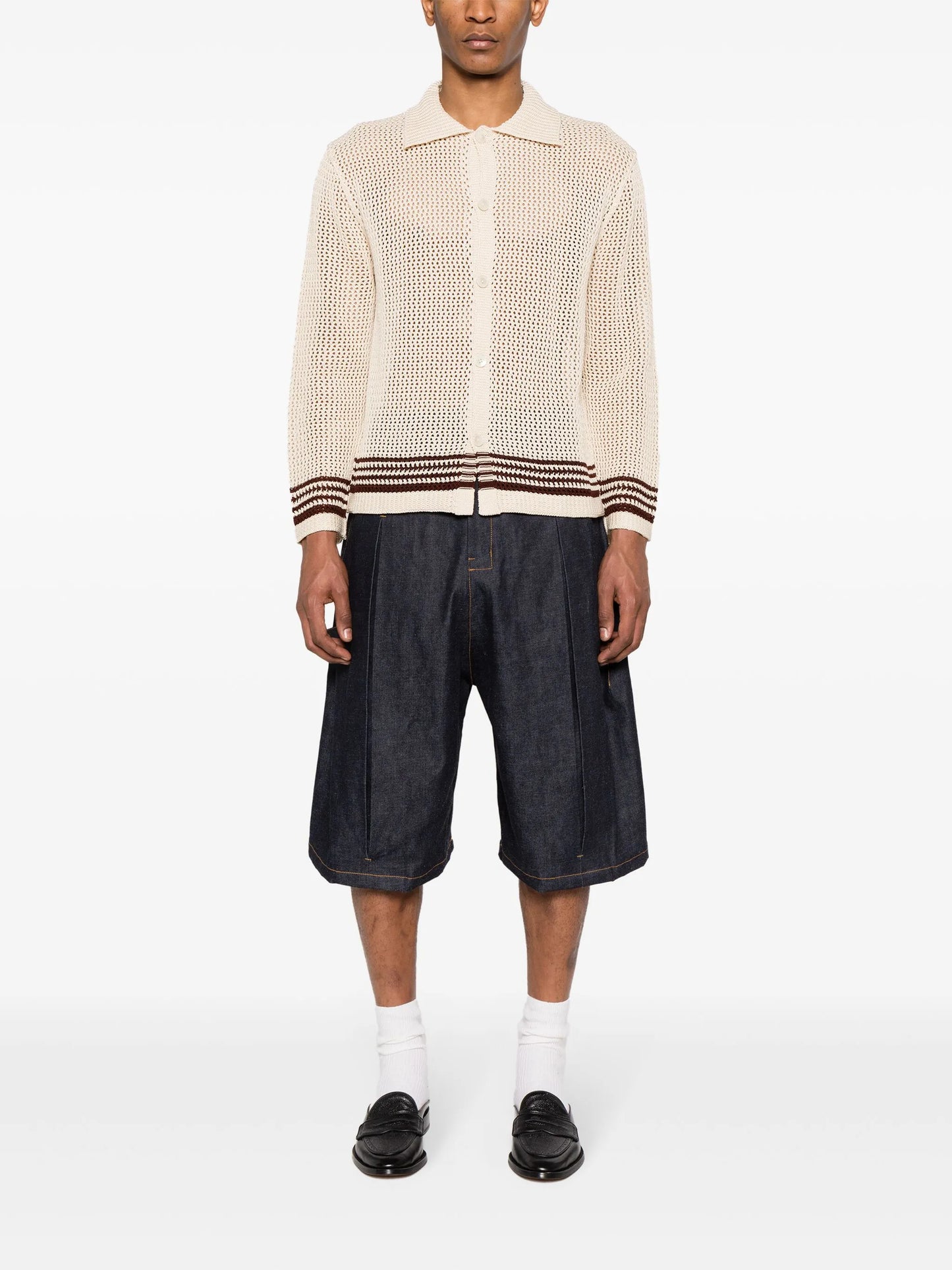 Bayberry overshirt cardigan