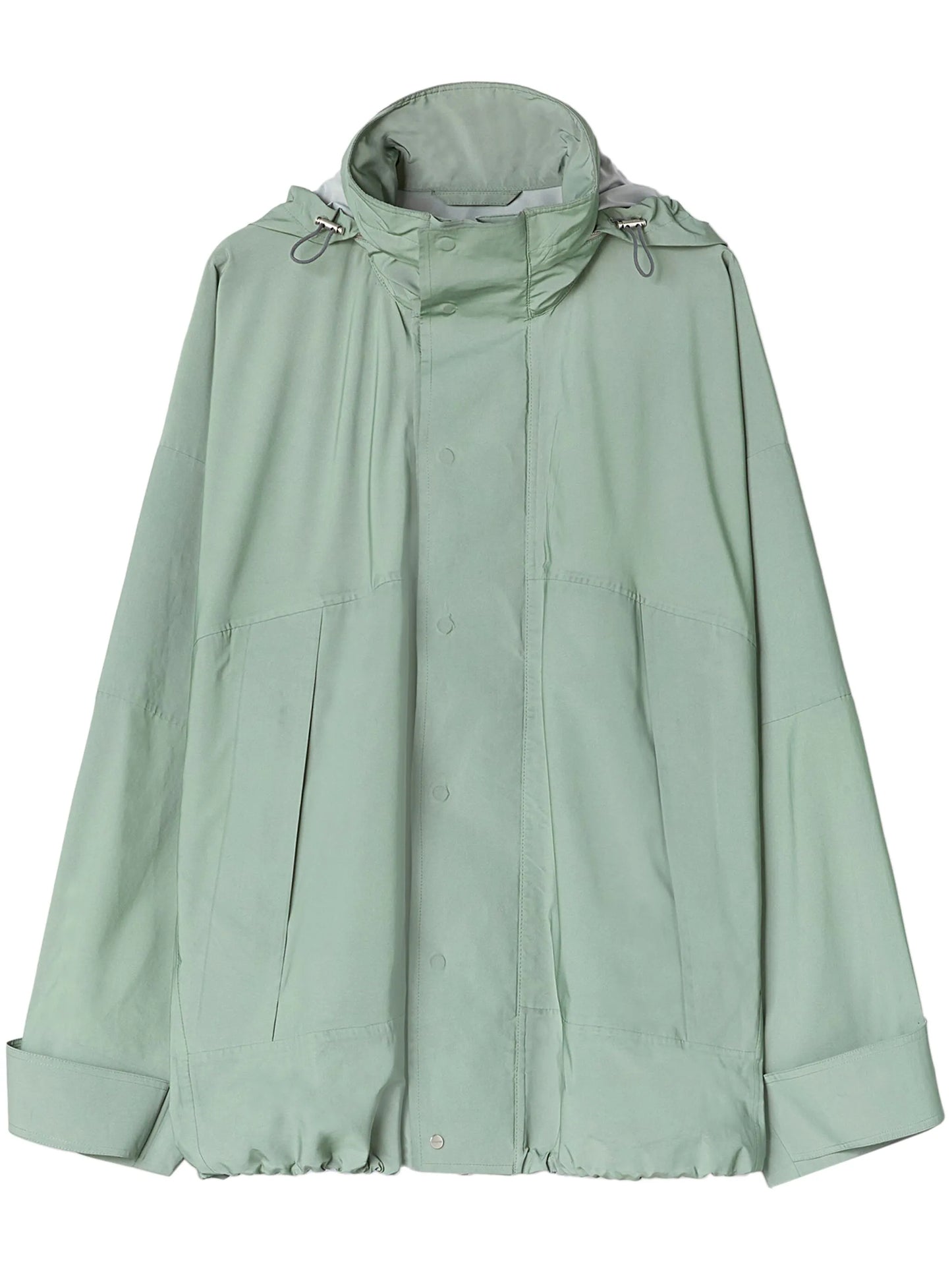 wide-sleeves hooded lightweight jacket