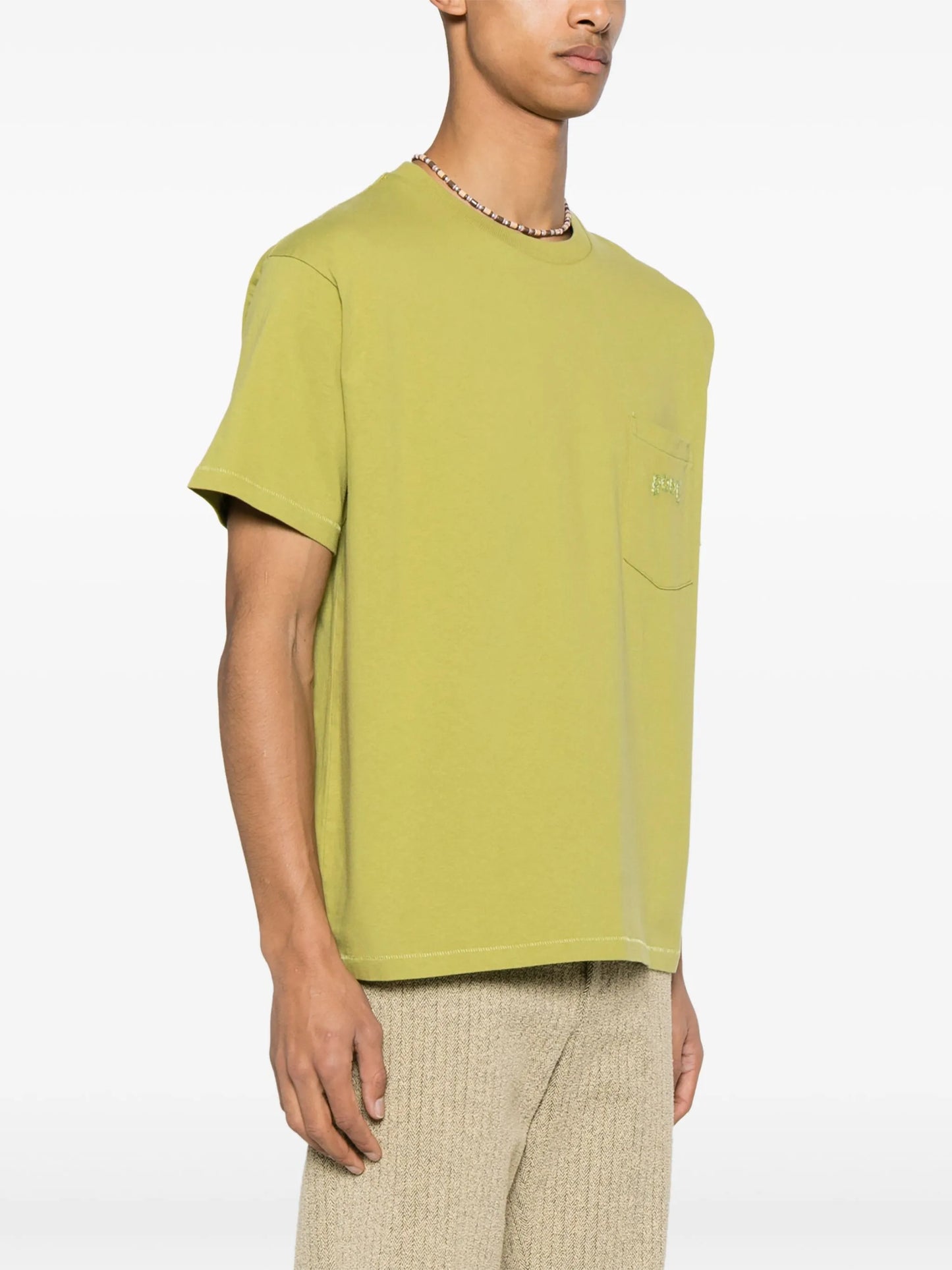 embroidered-logo cotton T-shirt