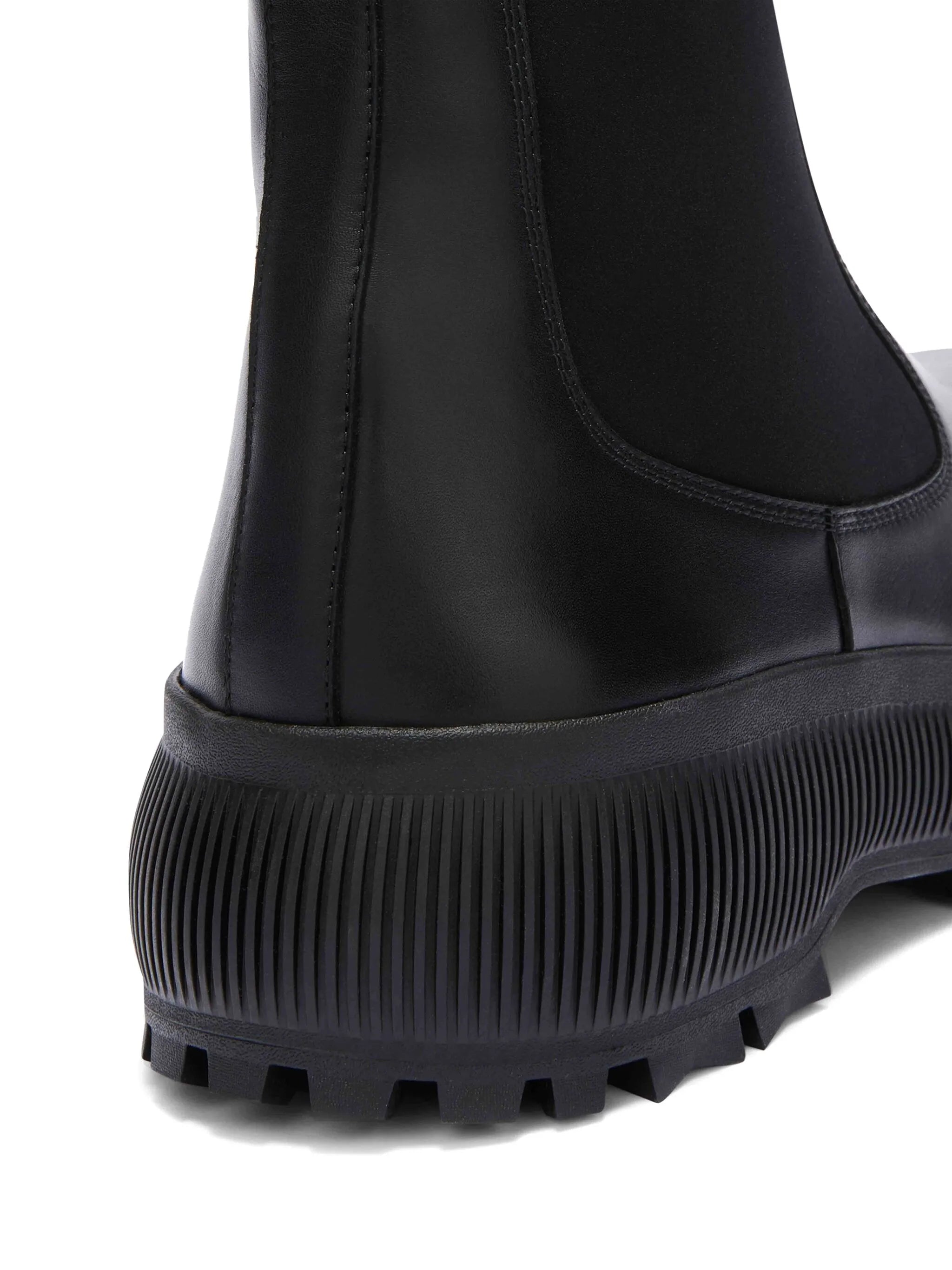 leather Chelsea boots