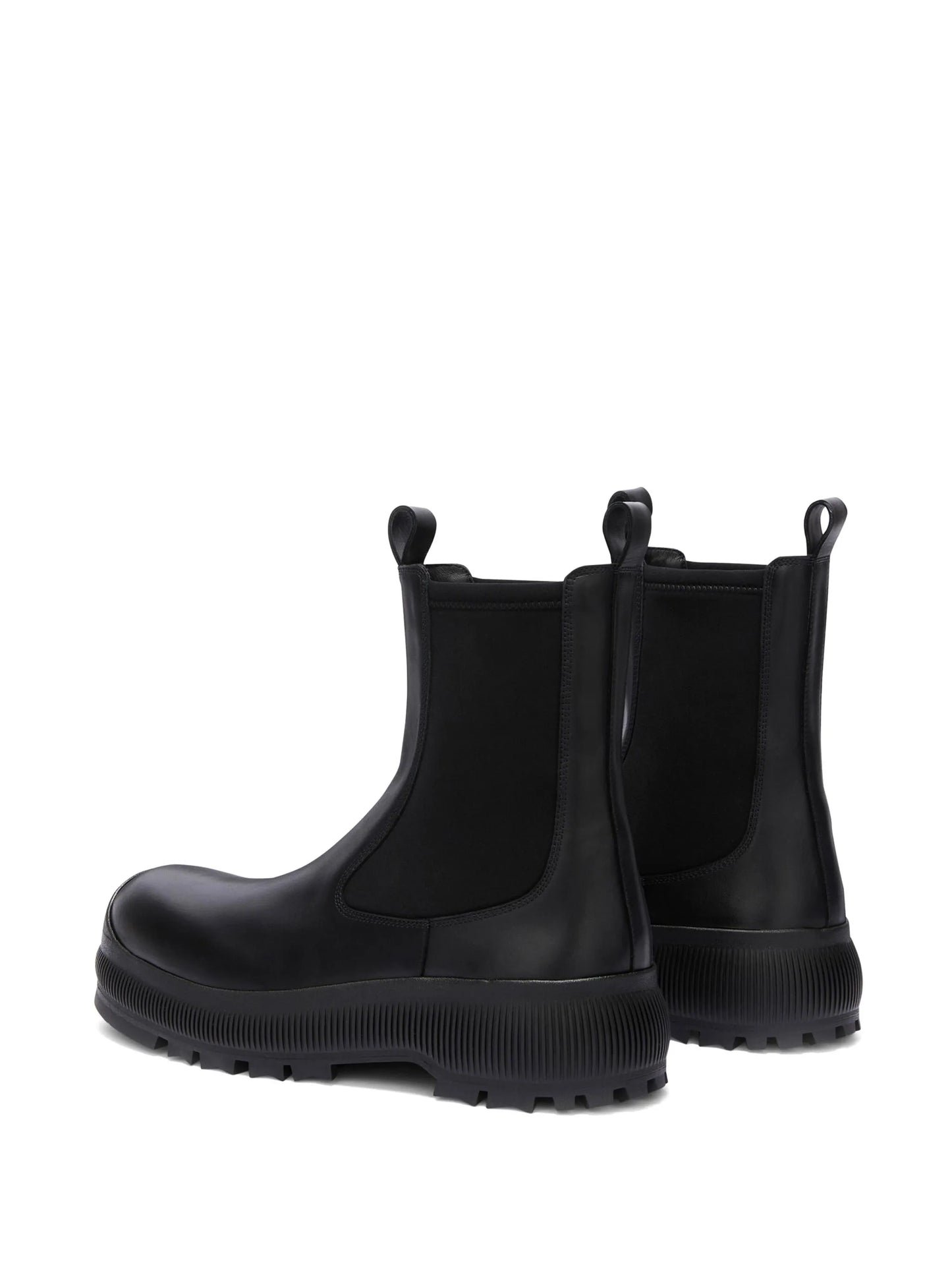leather Chelsea boots