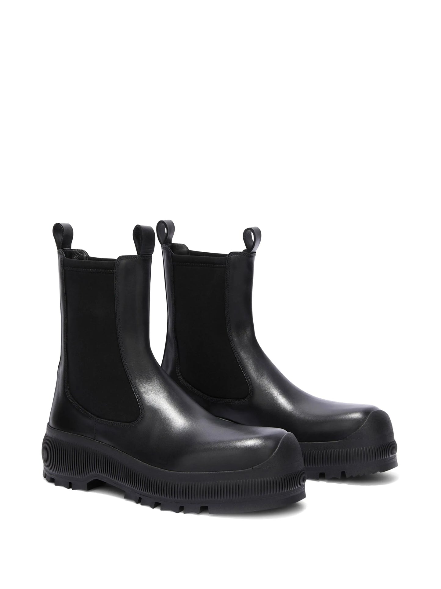 leather Chelsea boots