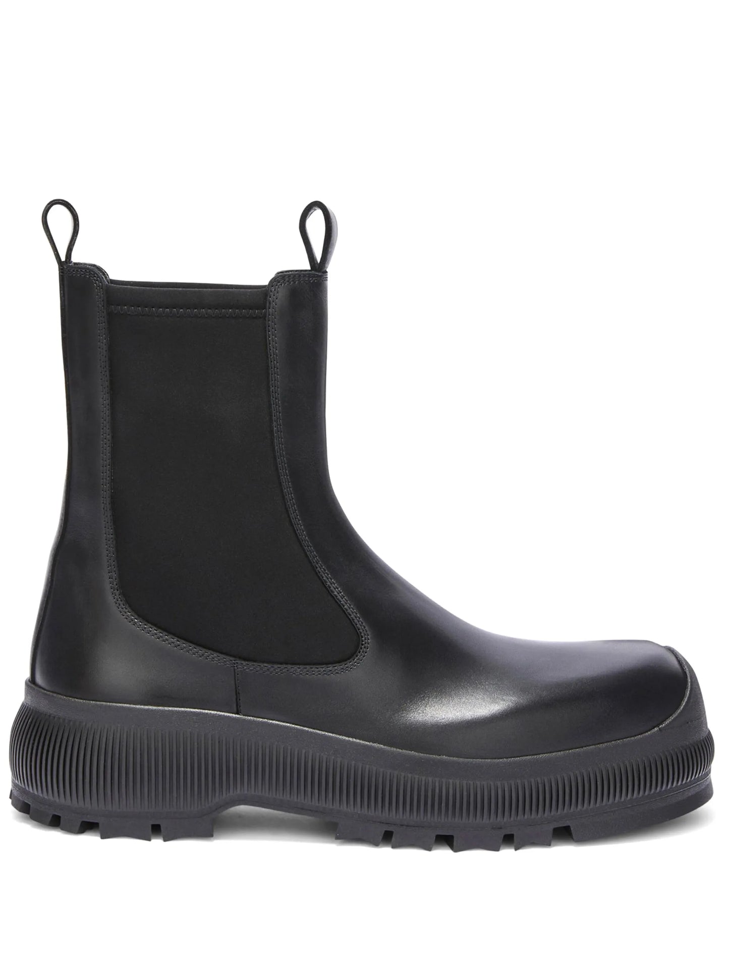 leather Chelsea boots