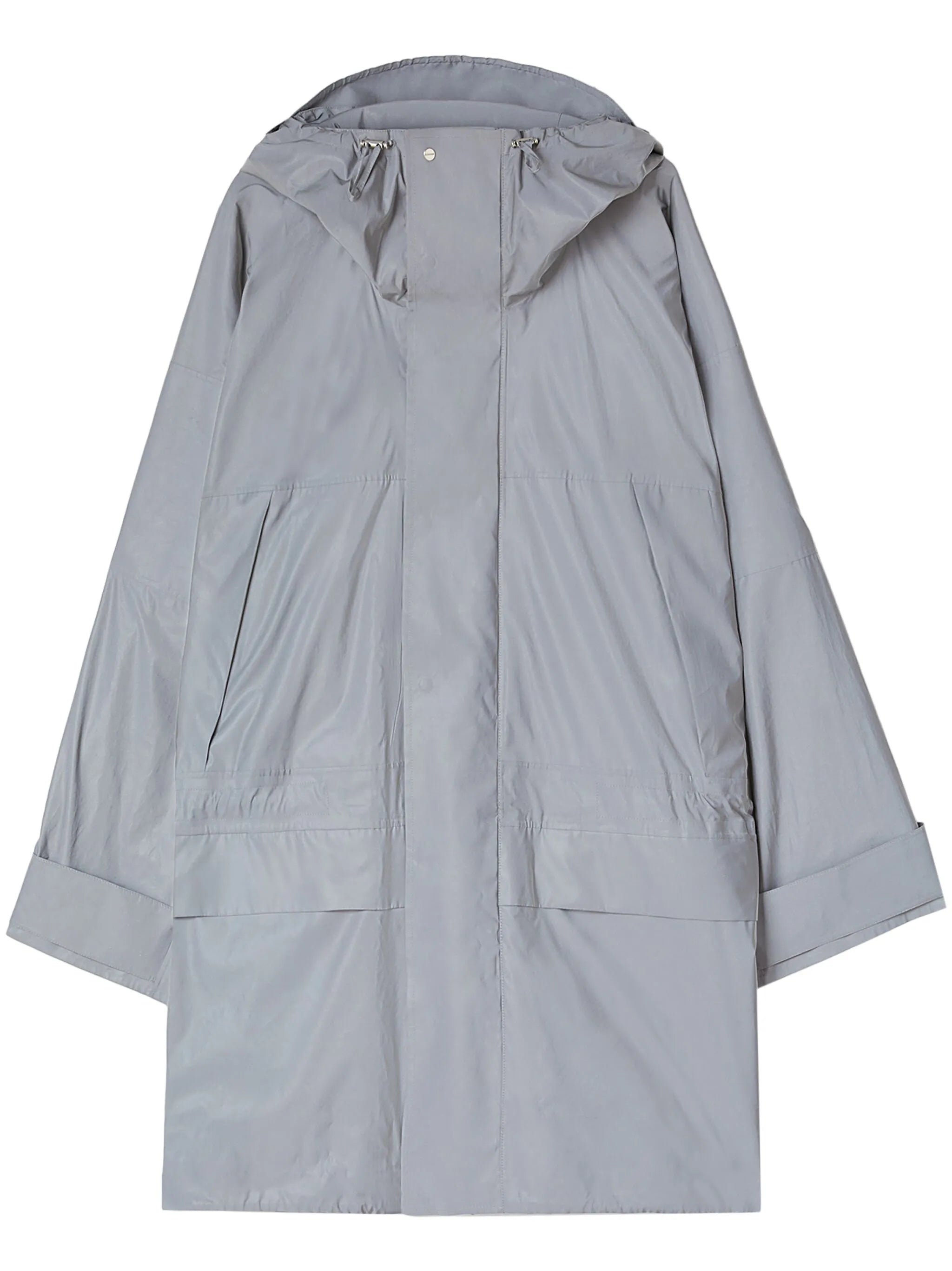 mid-length rain coat