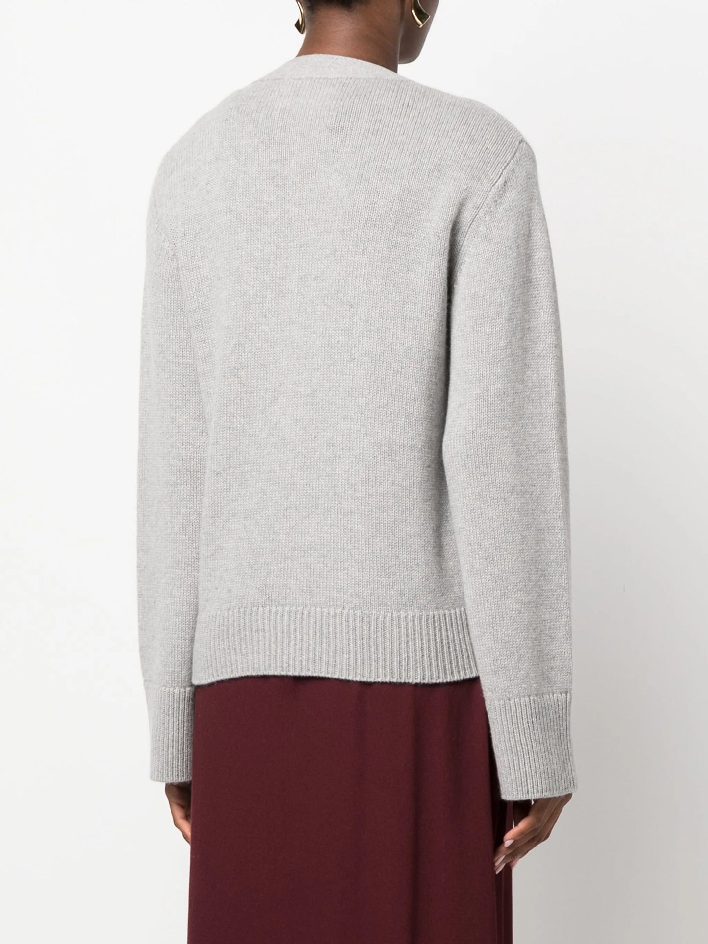 V-neck cashmere cardigan