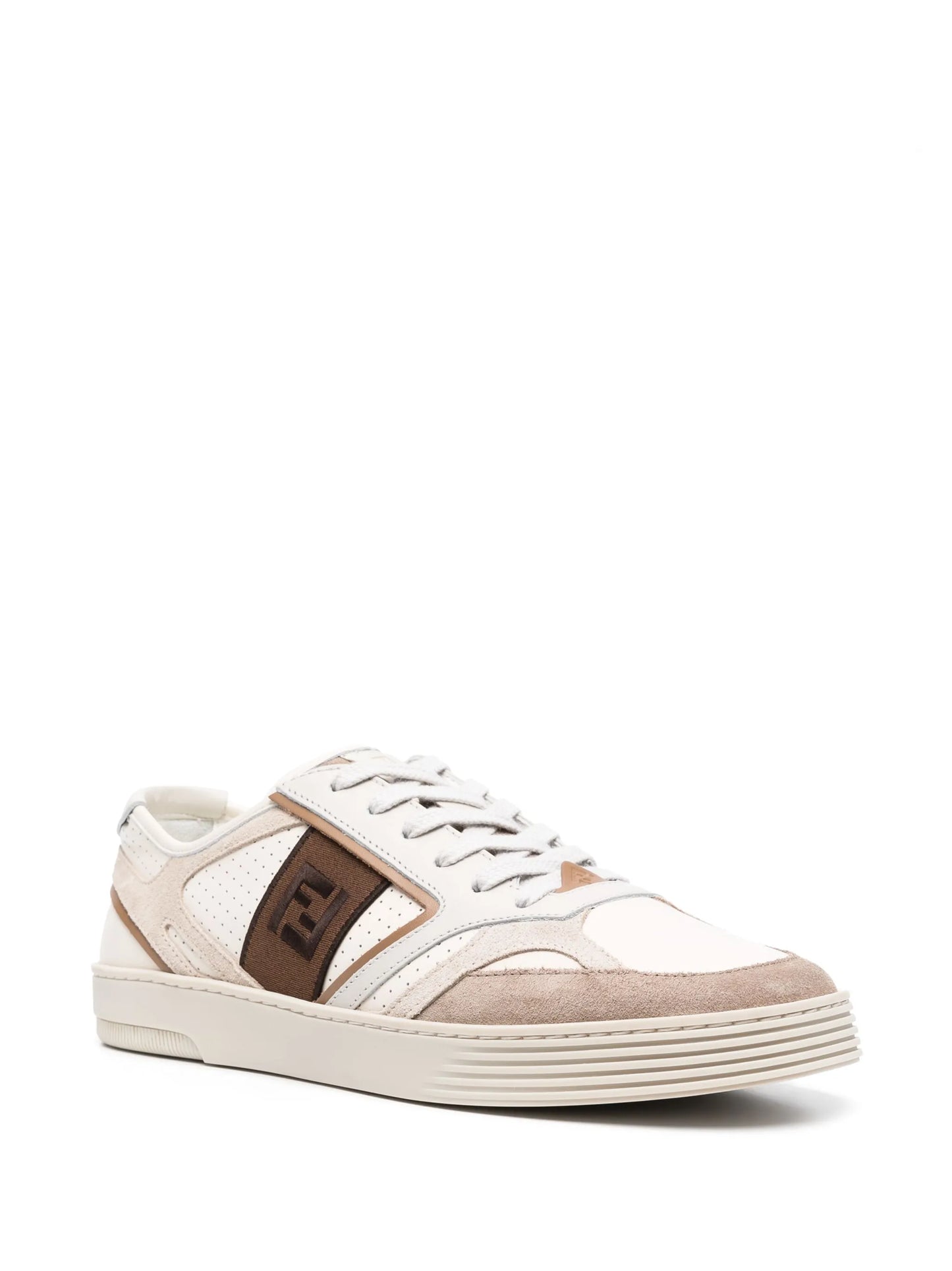 Step logo-patch sneakers