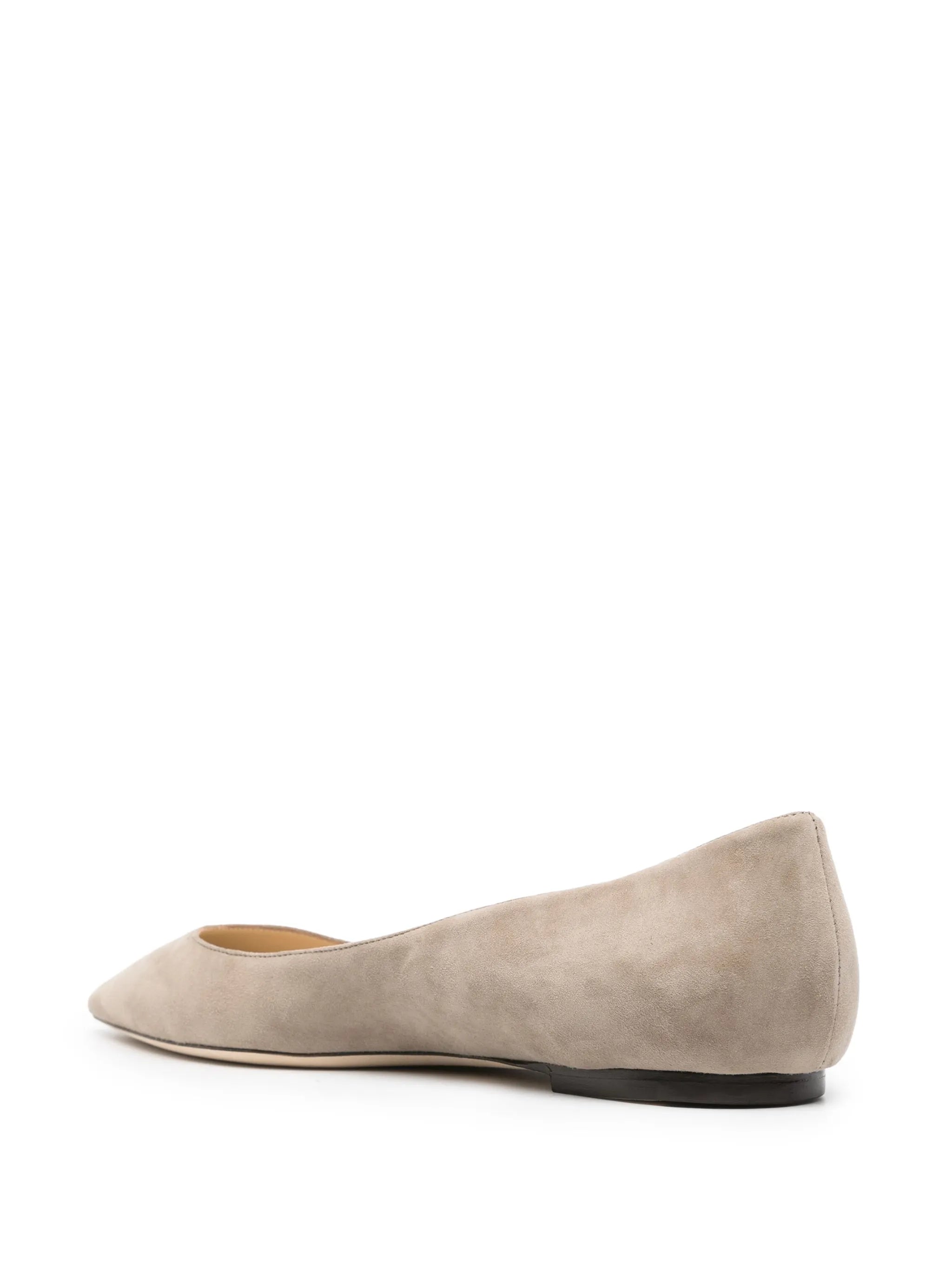 Romy suede ballet pumps