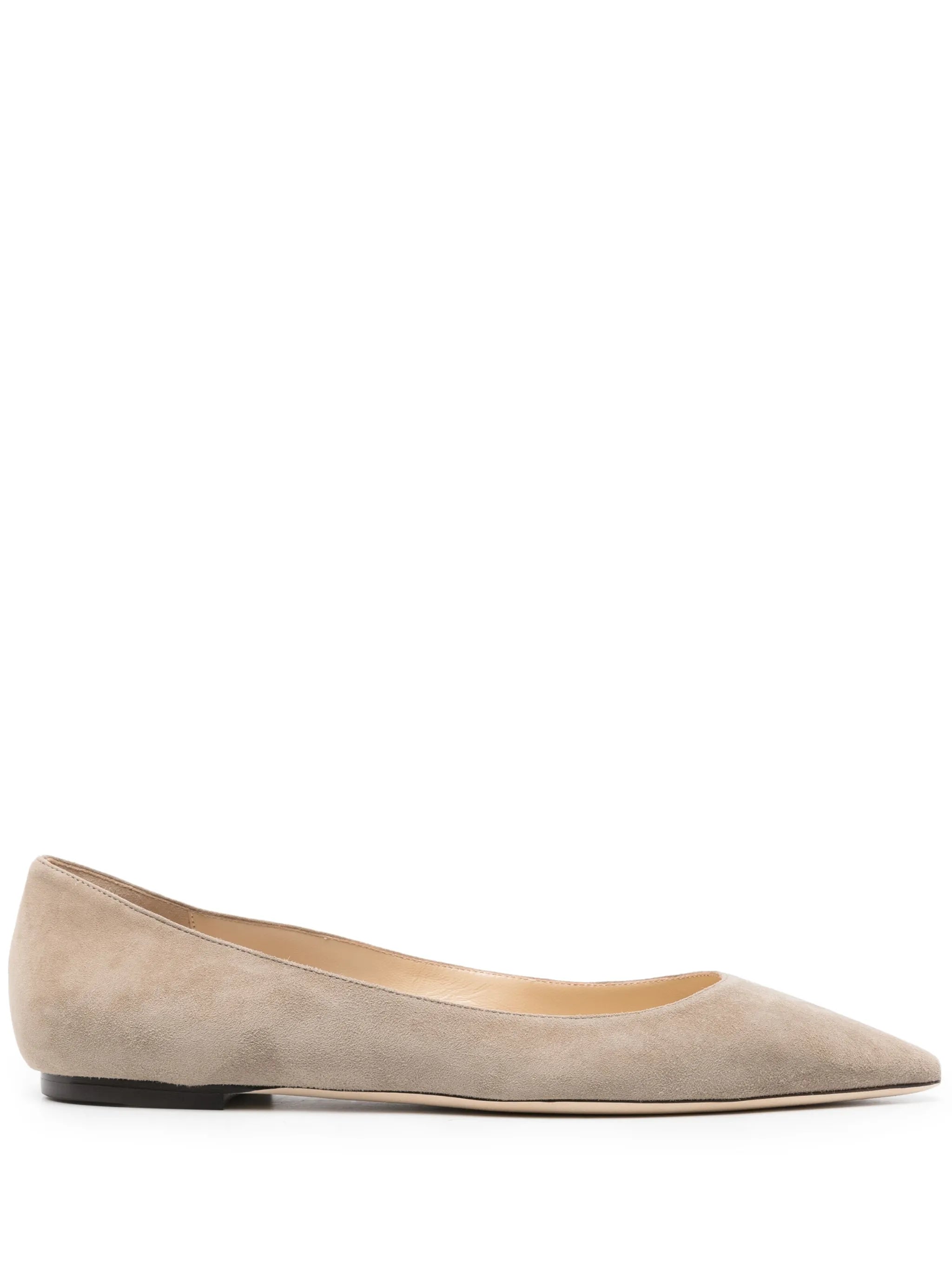 Romy suede ballet pumps