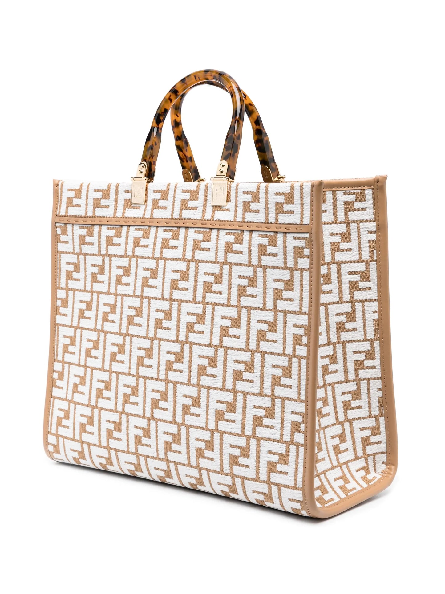 medium Sunshine raffia tote bag