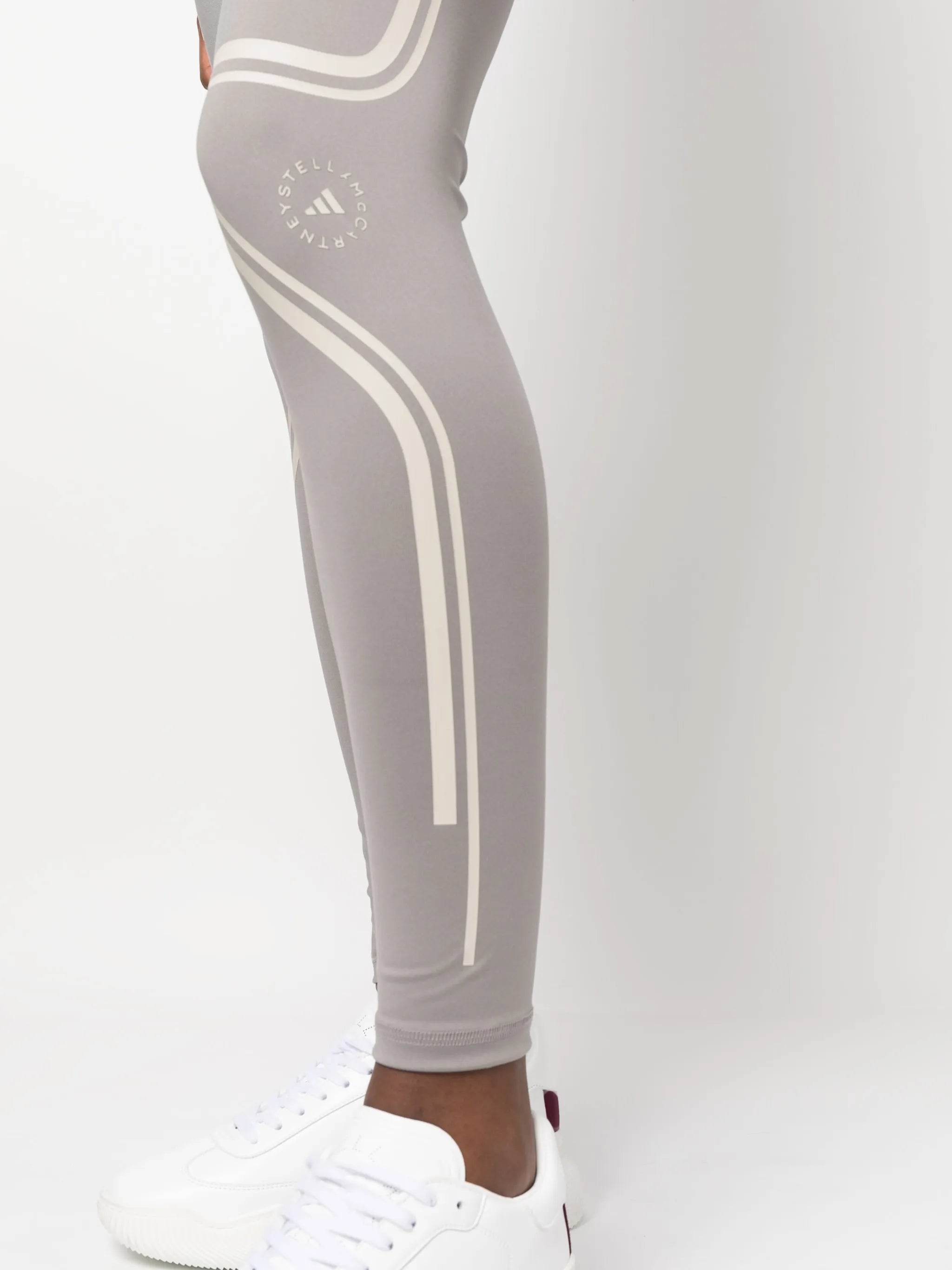 logo print performance leggings