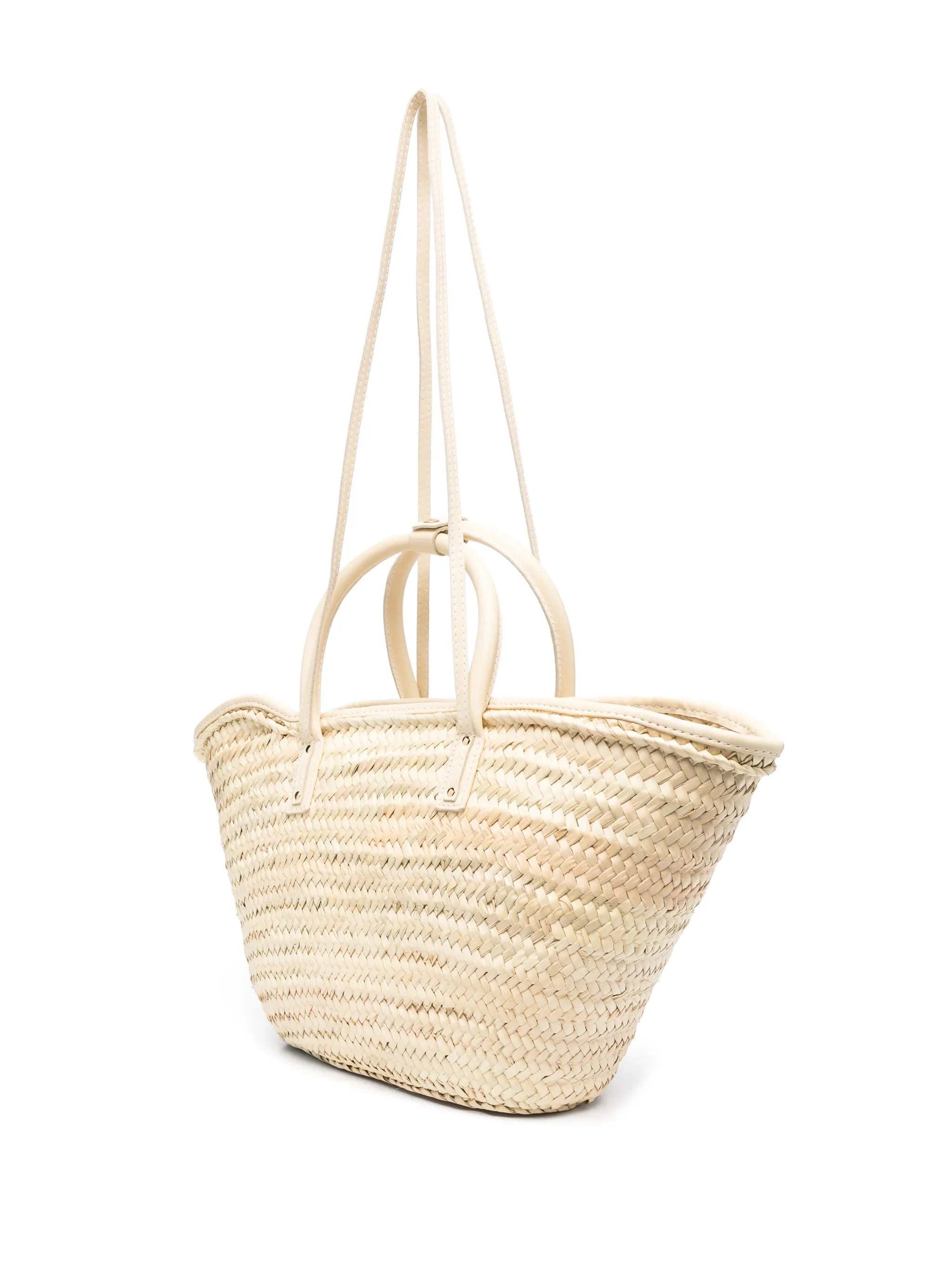 Le Panier Soli raffia tote bag