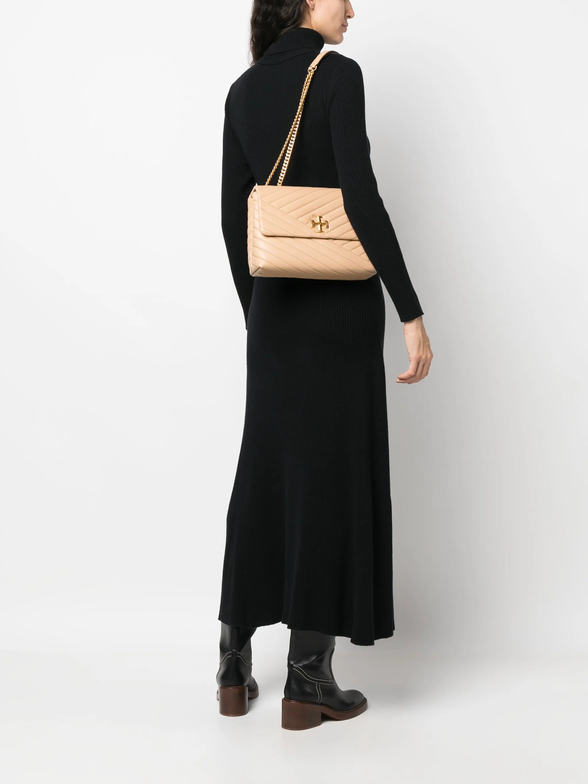 Kira Chevron convertible shoulder bag