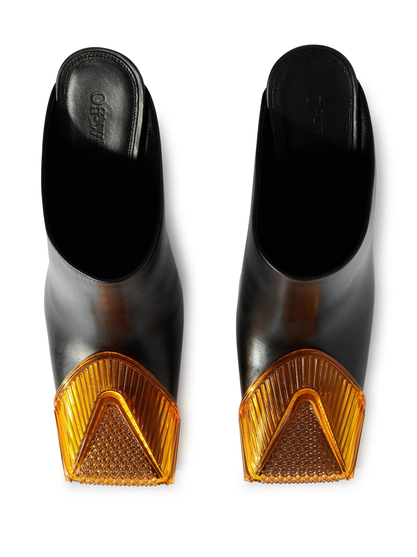 Lunar leather mules